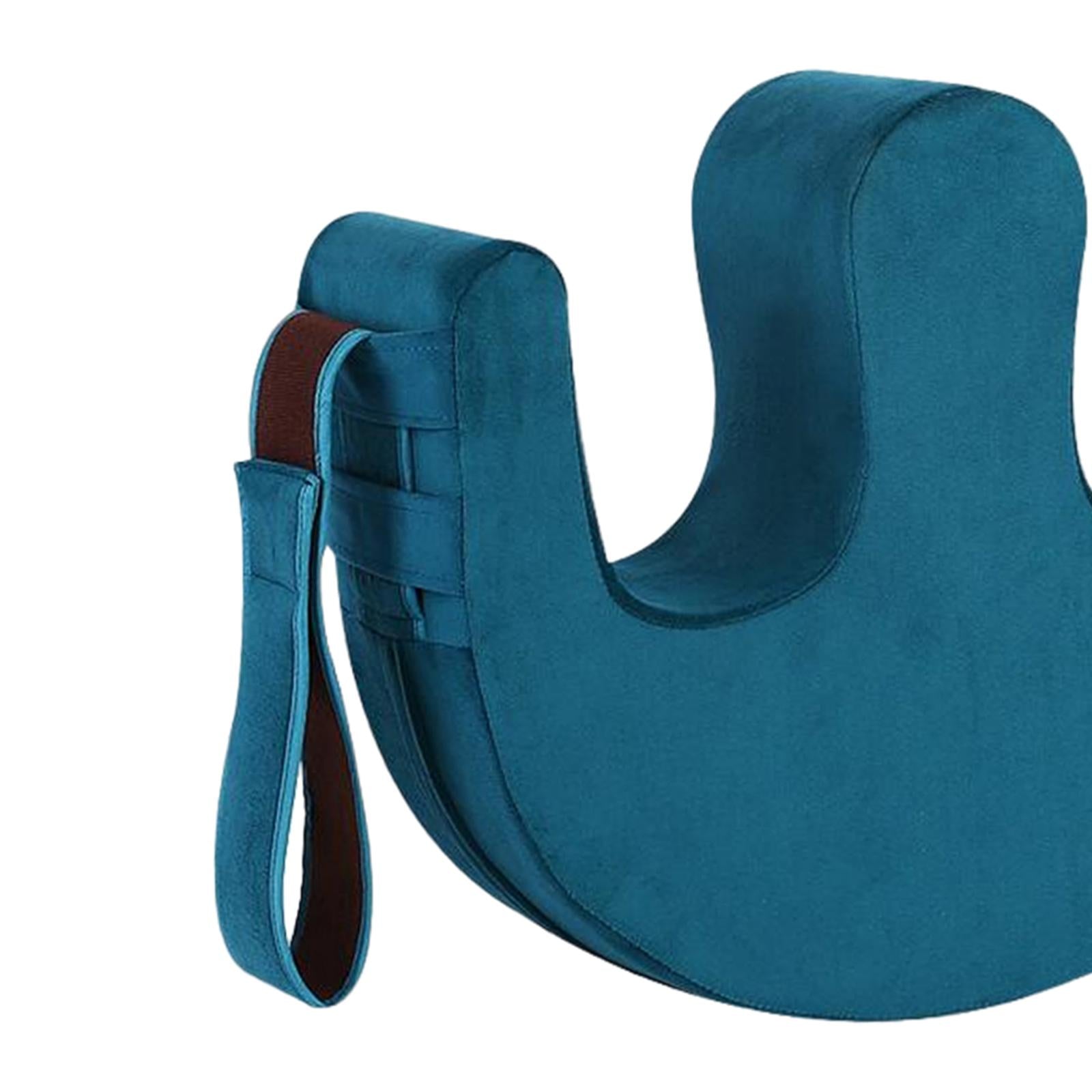 Bed Turn Over Aid U Shape Turnover Device for Side Lying Patient Pad Blue