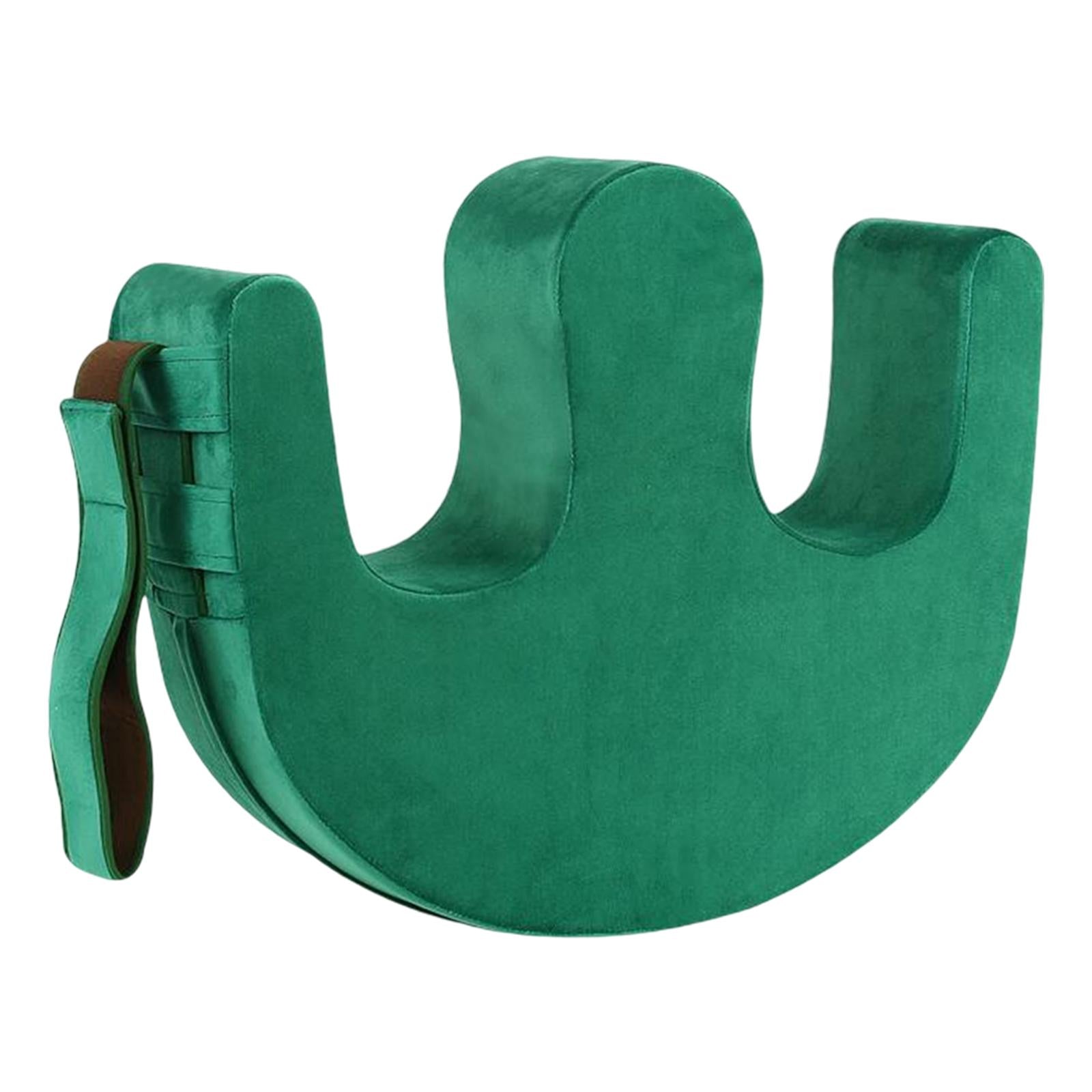 Bed Turn Over Aid U Shape Turnover Device for Side Lying Patient Pad Green