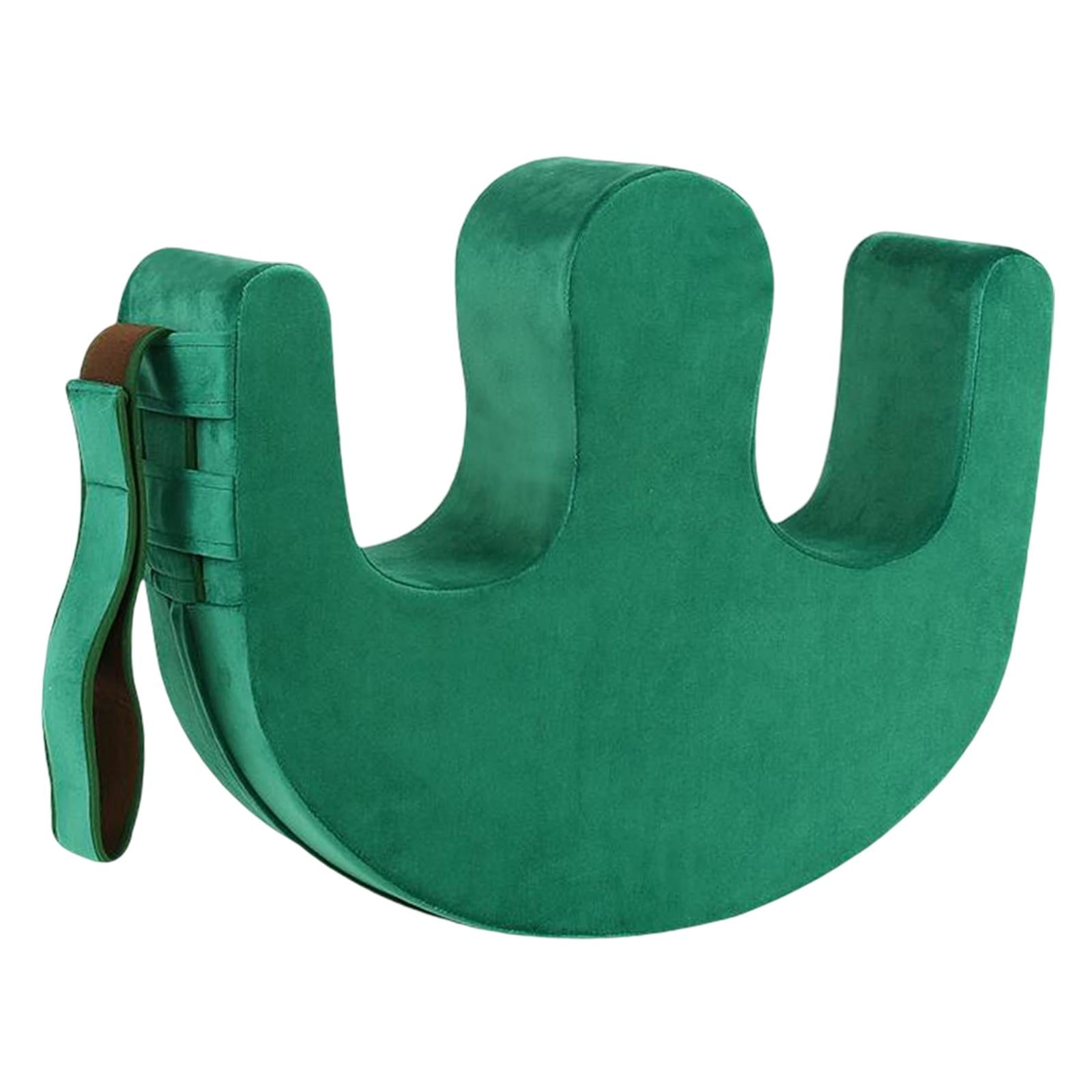 Bed Turn Over Aid U Shape Turnover Device for Side Lying Patient Pad Green