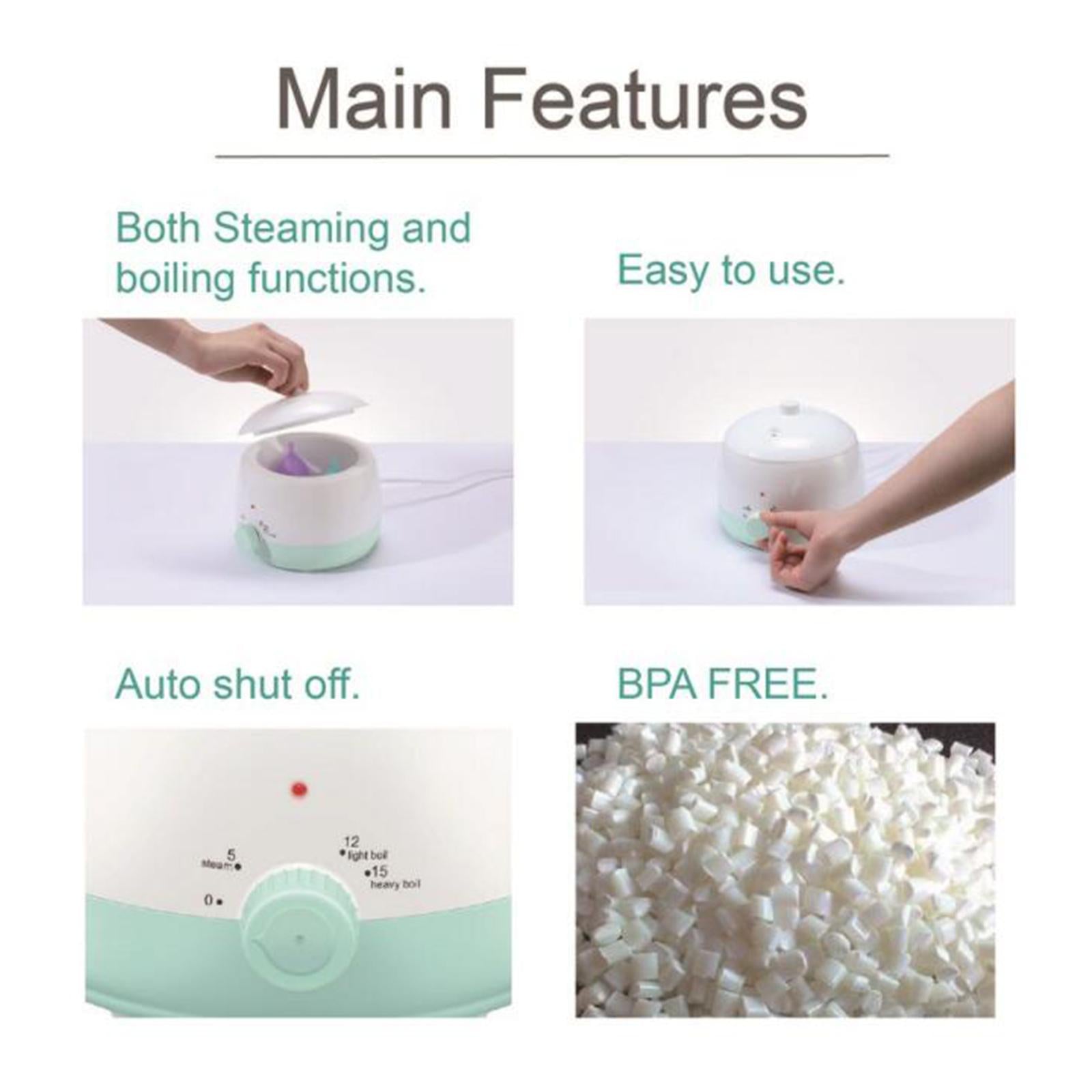 Menstrual Cup Sterilizer Portable Steaming or Boiling Wash Kit Travel