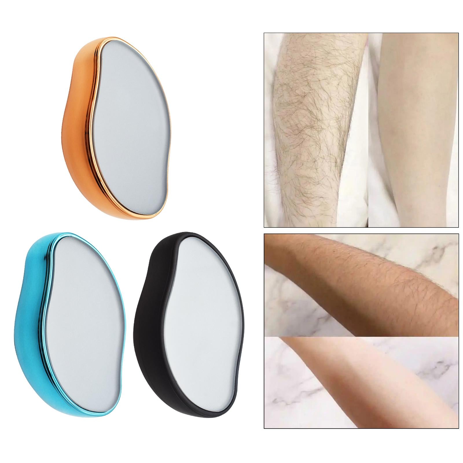 Portable Painless Physical Hair Removal Epilators for Back Leg Rose Gold