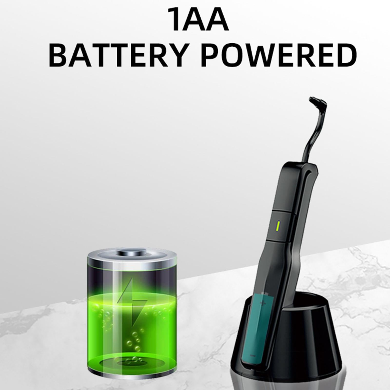 Ultrasonic Tooth Cleaner with LED Light with Replacement Heads Adults