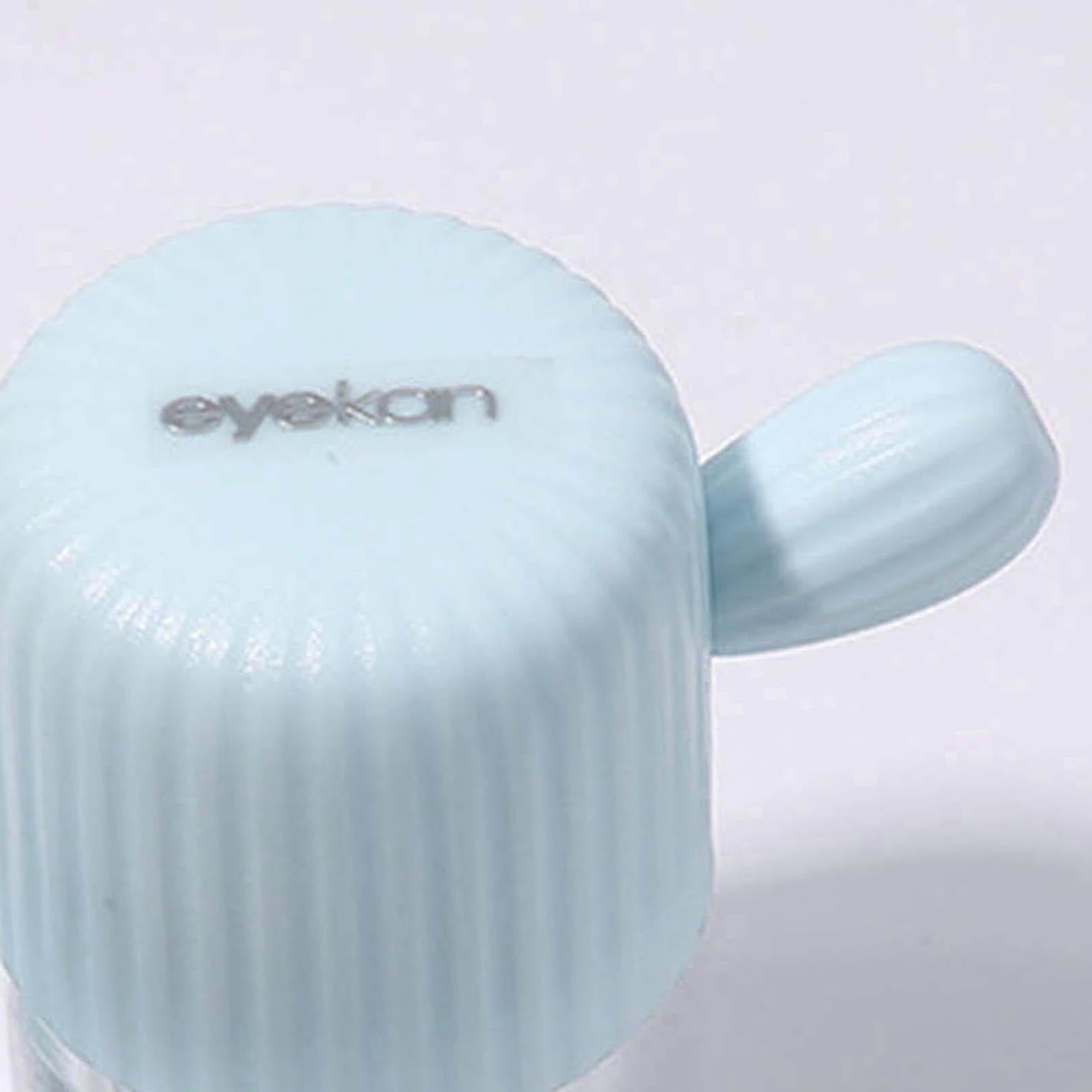 Contact Lens Cleaner Washer Manually No Need Charge Plastic for Travel Blue