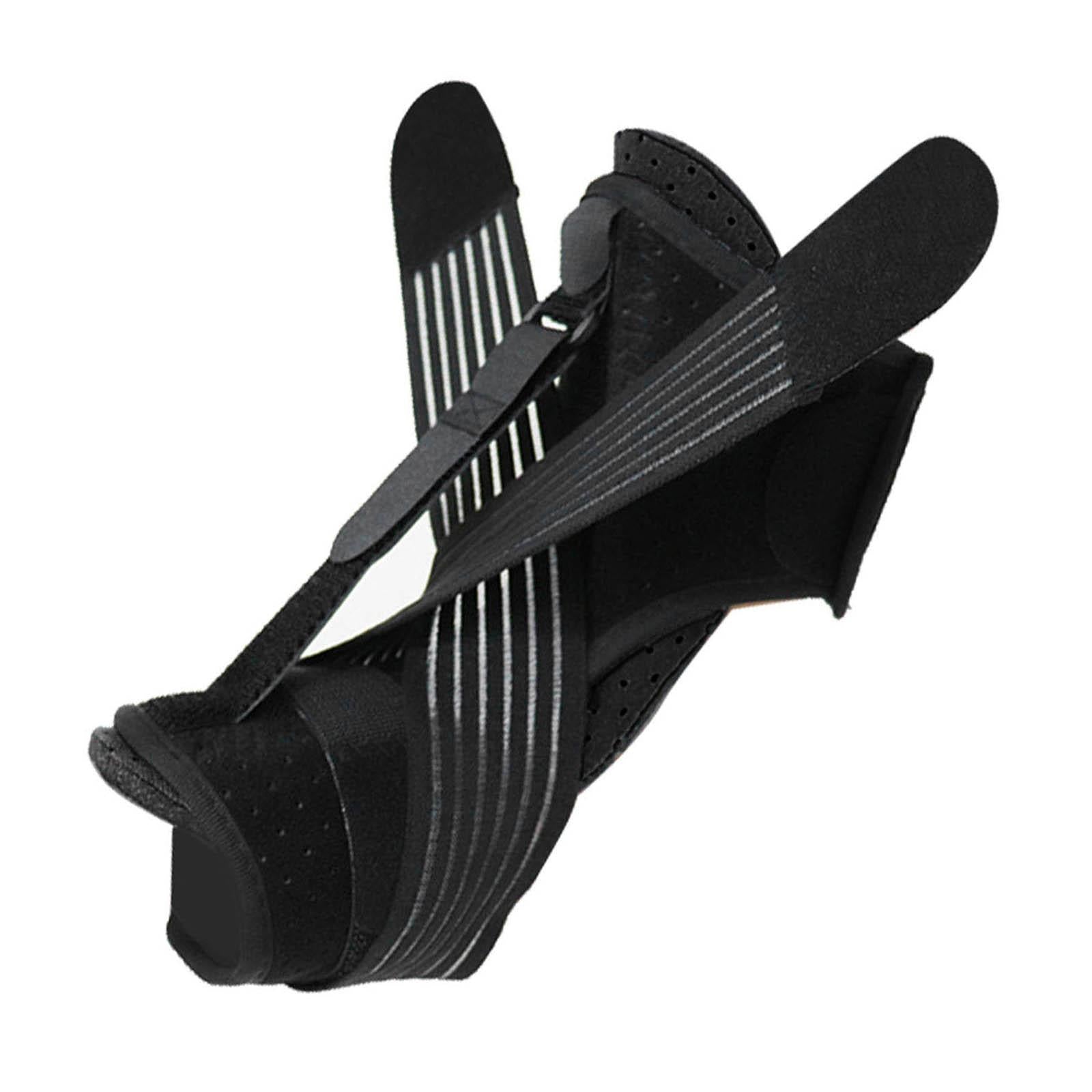 Ankle Brace Universal Lace up Stabilizer Wrap for Sprain Recovery Ankle Black