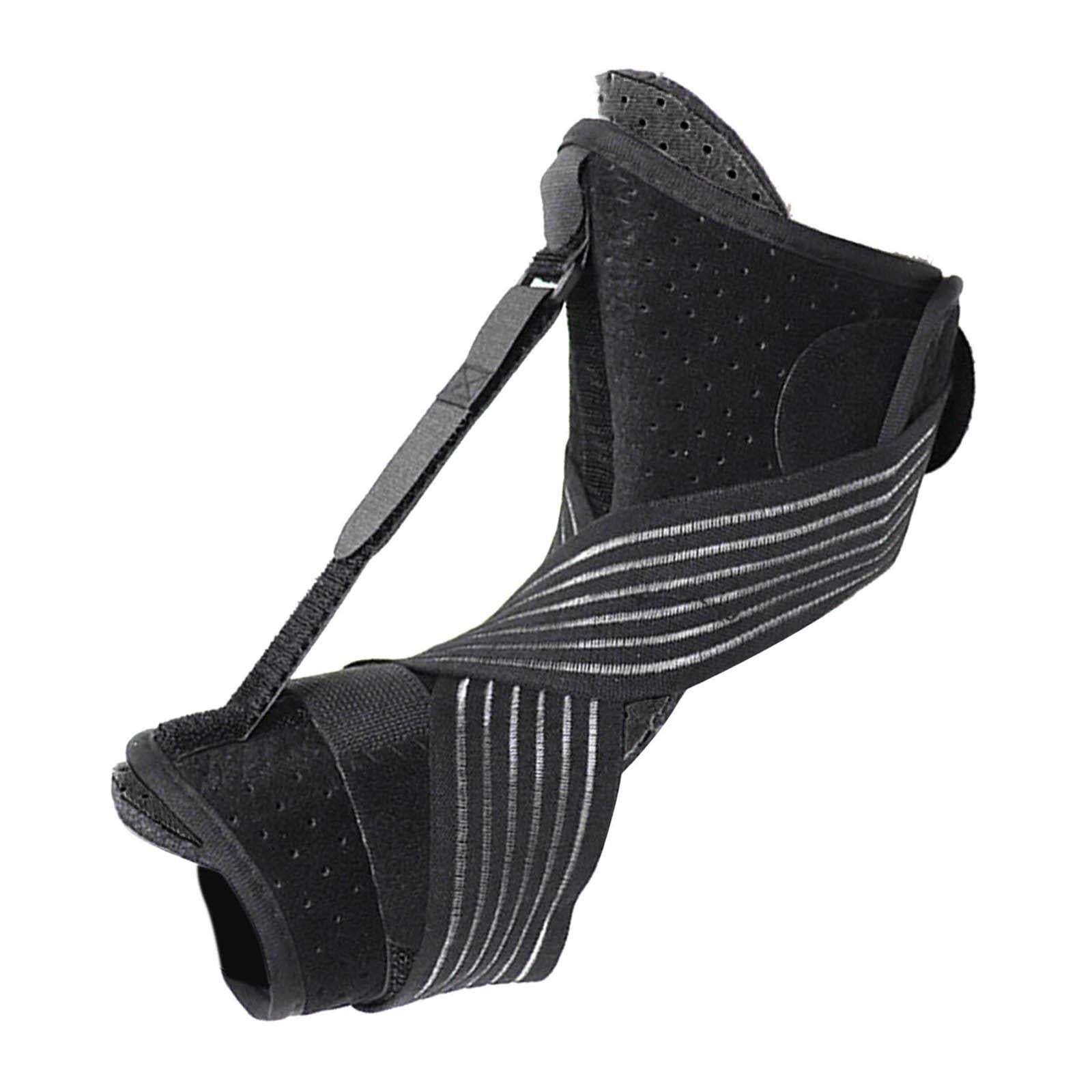Ankle Brace Universal Lace up Stabilizer Wrap for Sprain Recovery Ankle Black
