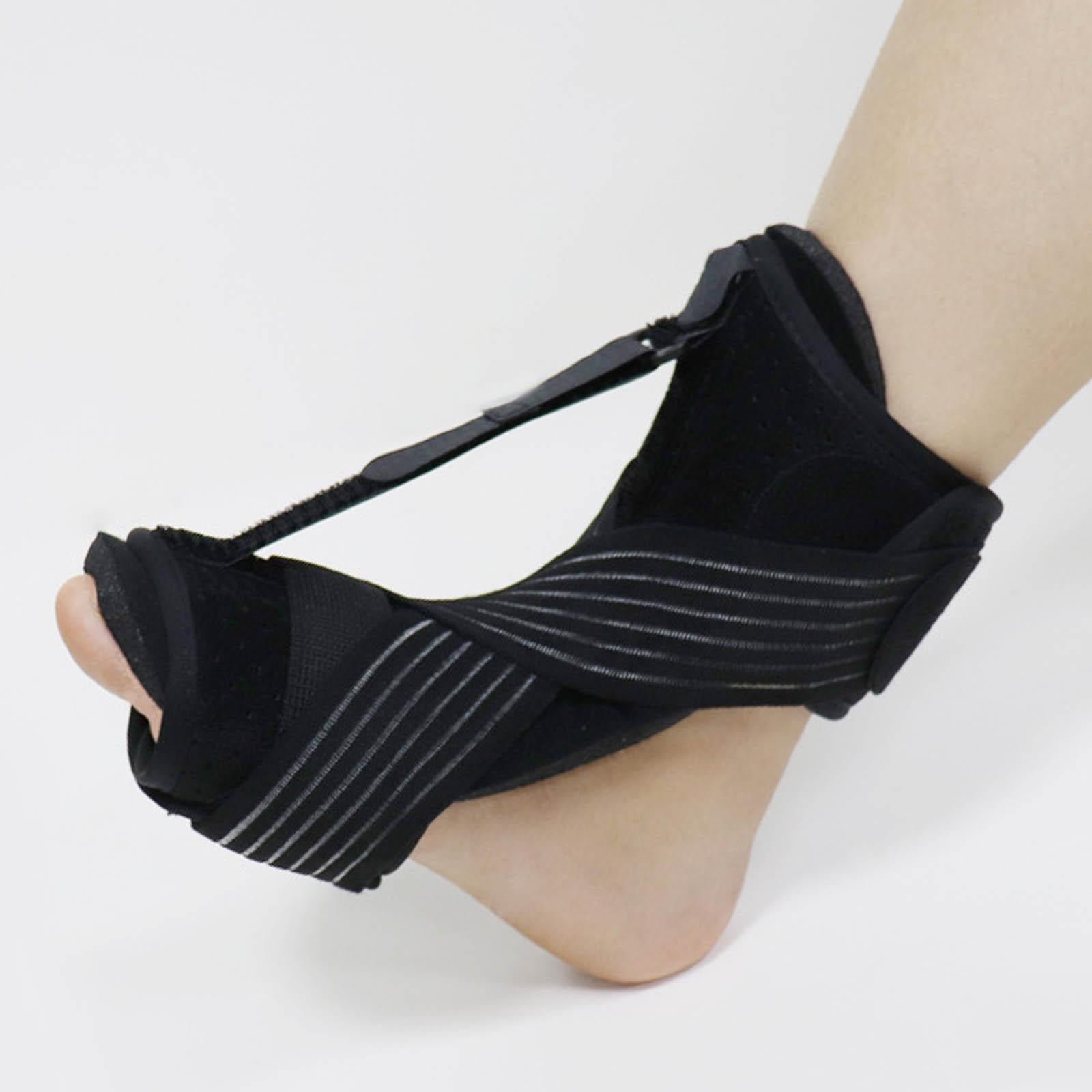 Ankle Brace Universal Lace up Stabilizer Wrap for Sprain Recovery Ankle Black