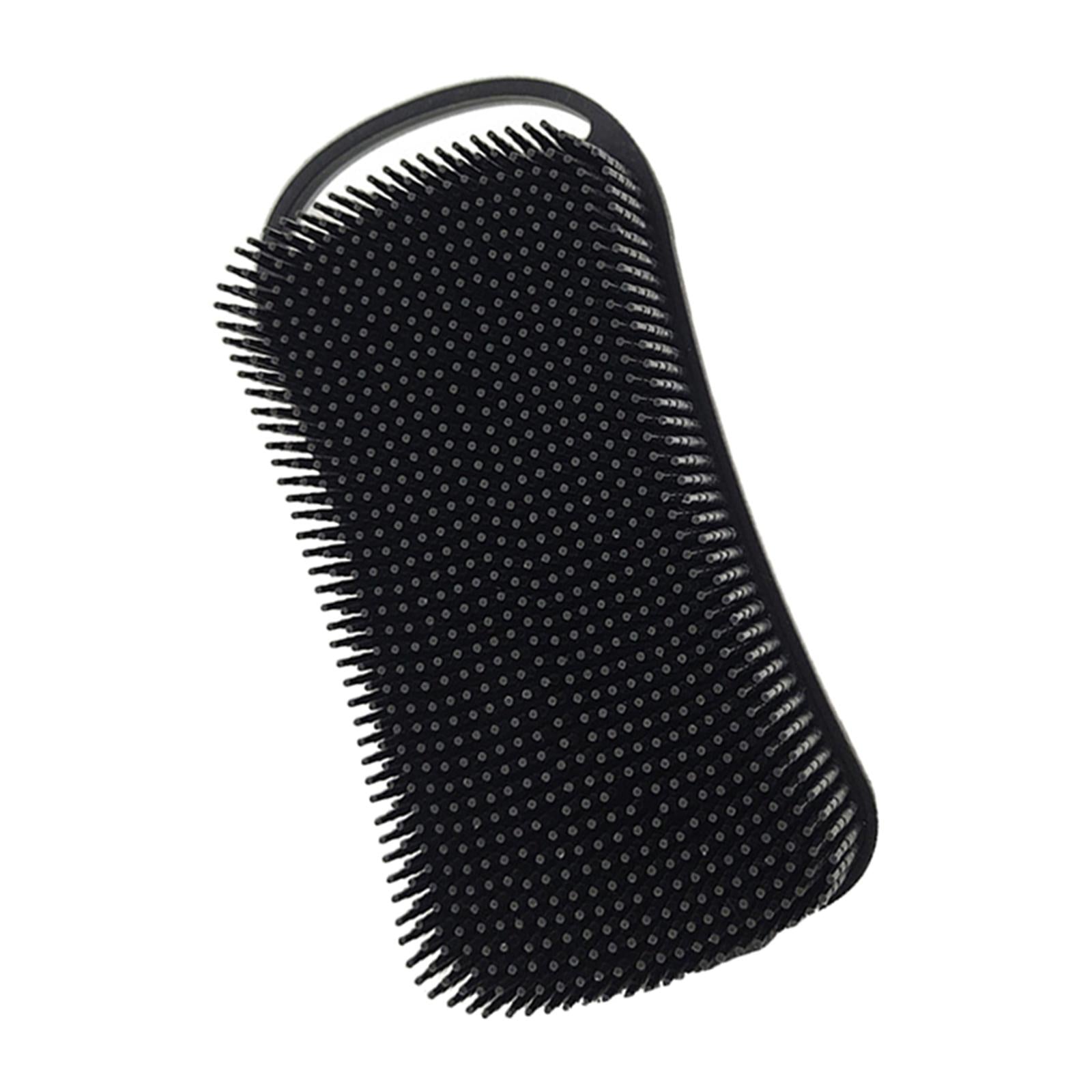 Silicone Body Scrubber Gentle Exfoliating Skin Shower Skin Care Black