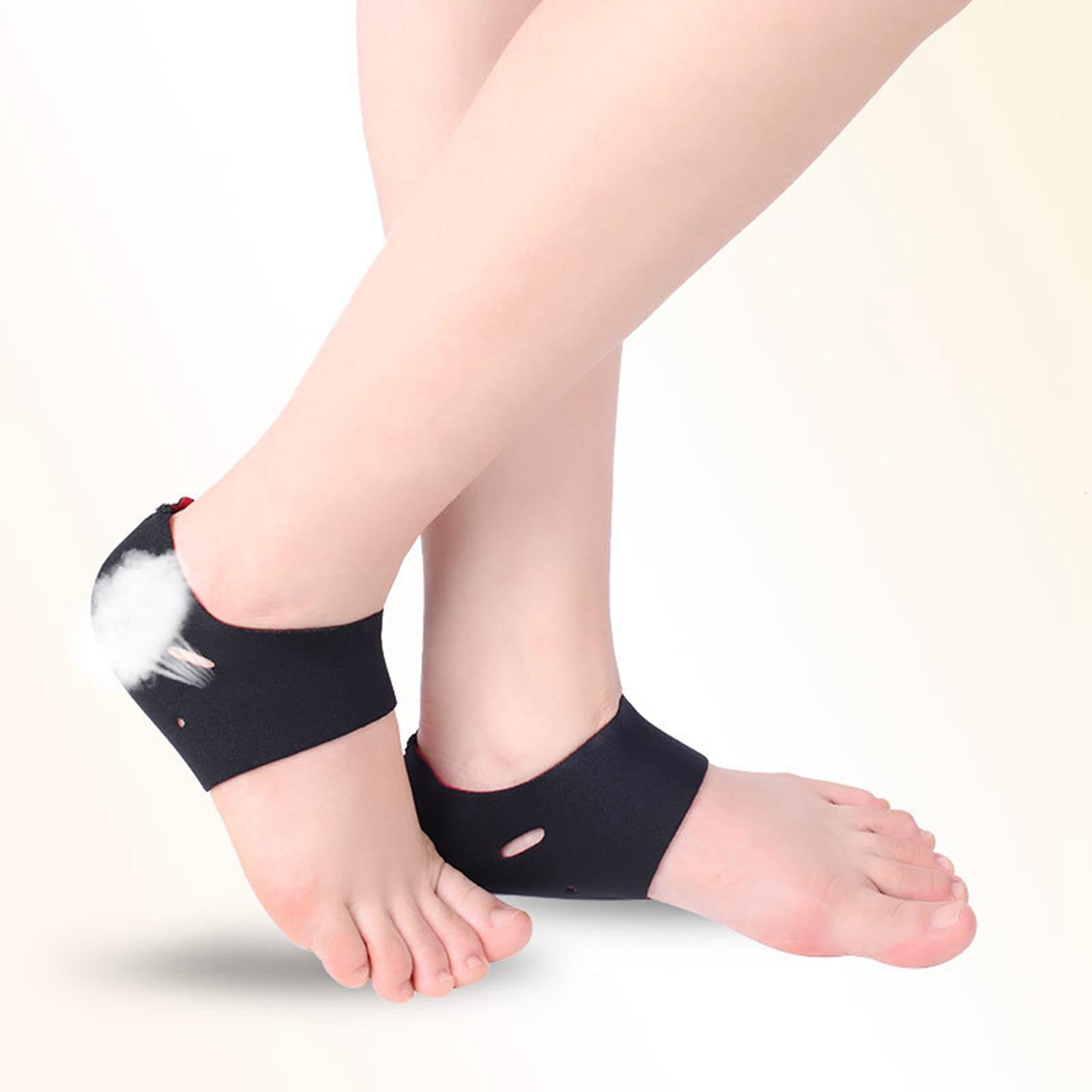 Heel Cups Protective Relief for Repair Dry Heel Cracked Foot Women Men