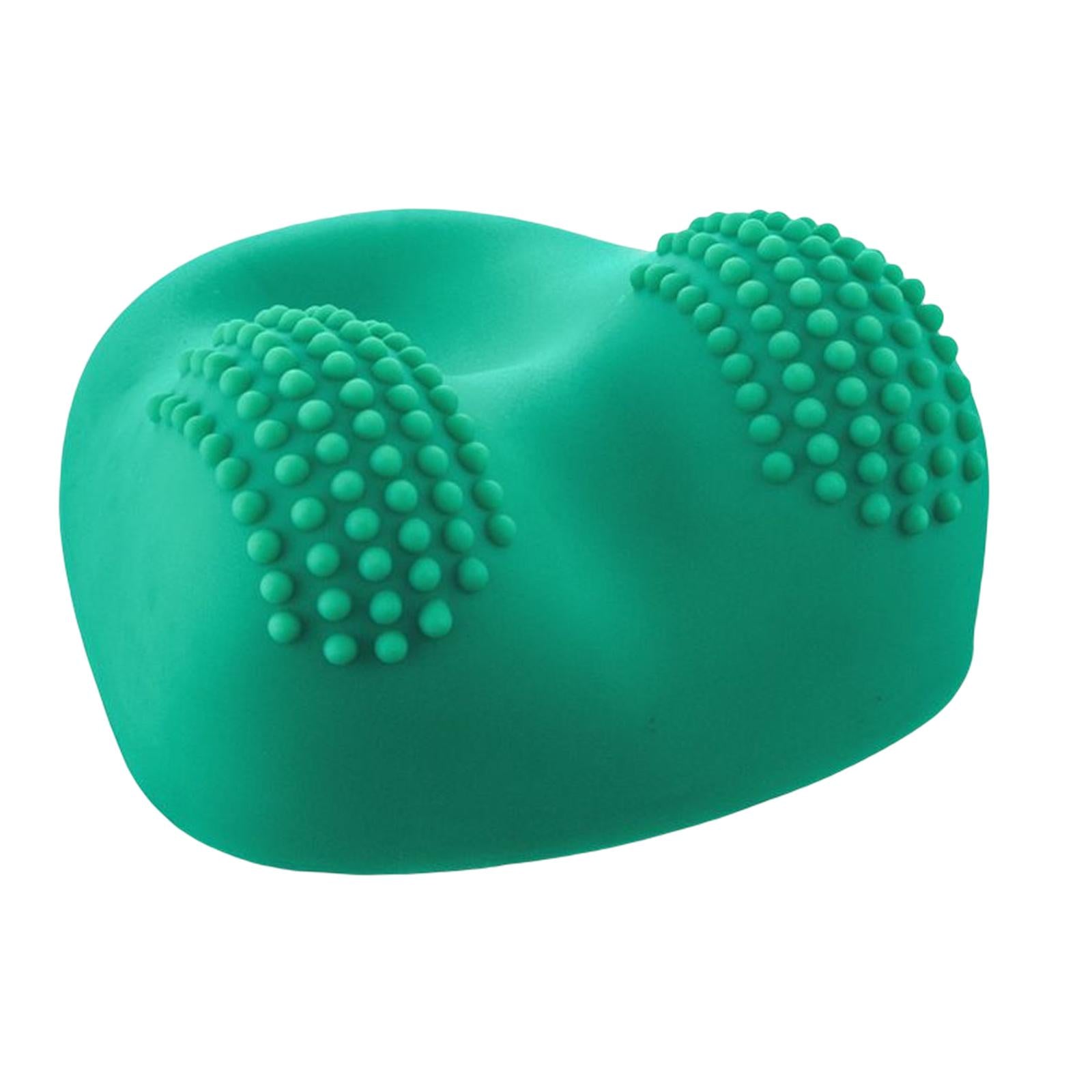 Chiropractic Pillow Neck Stretcher for Relieve Headache Muscle Relax Green
