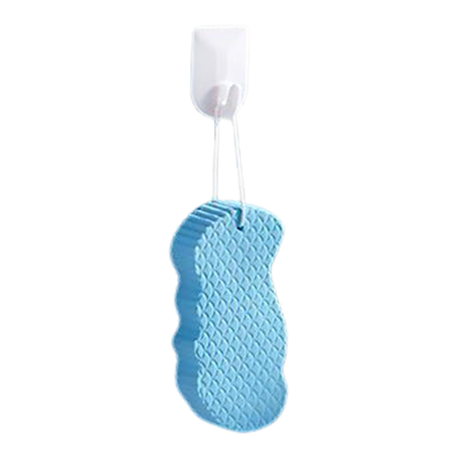 Shower Sponge Soft Cute Shapes Exfoliating for Gentle Cleansing Kids Men Blue