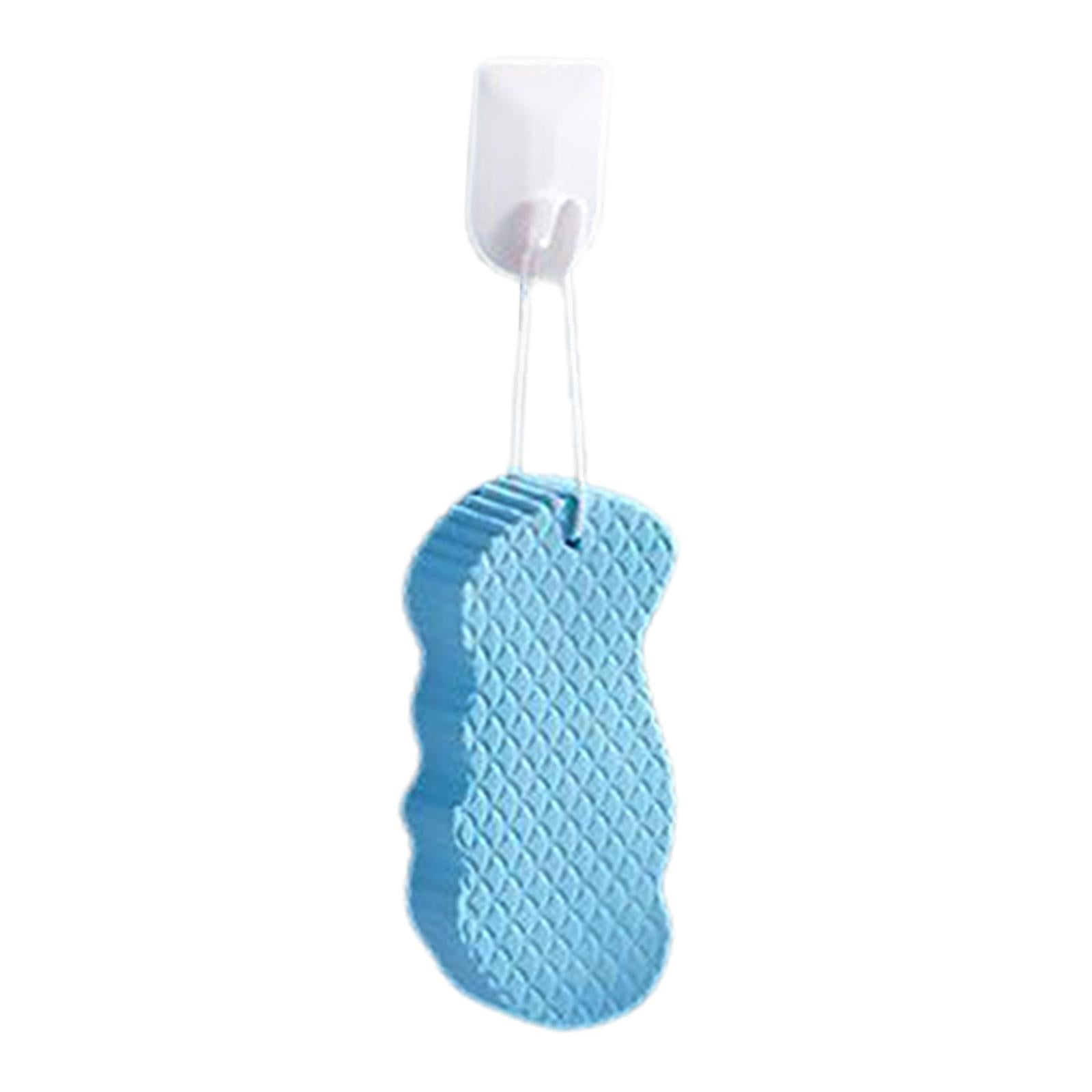 Shower Sponge Soft Cute Shapes Exfoliating for Gentle Cleansing Kids Men Blue