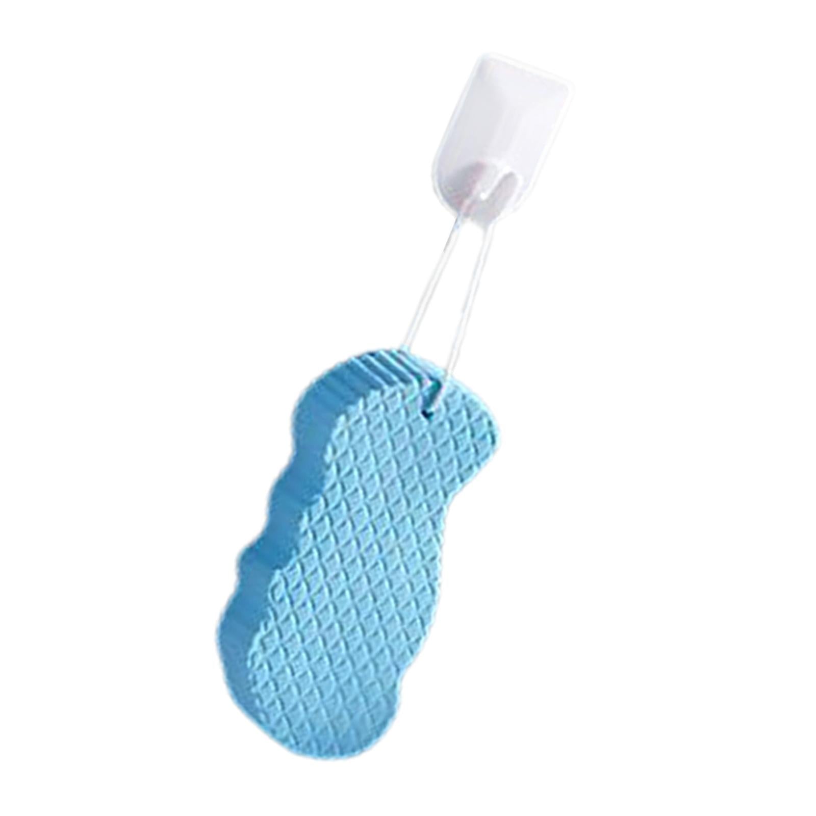 Shower Sponge Soft Cute Shapes Exfoliating for Gentle Cleansing Kids Men Blue