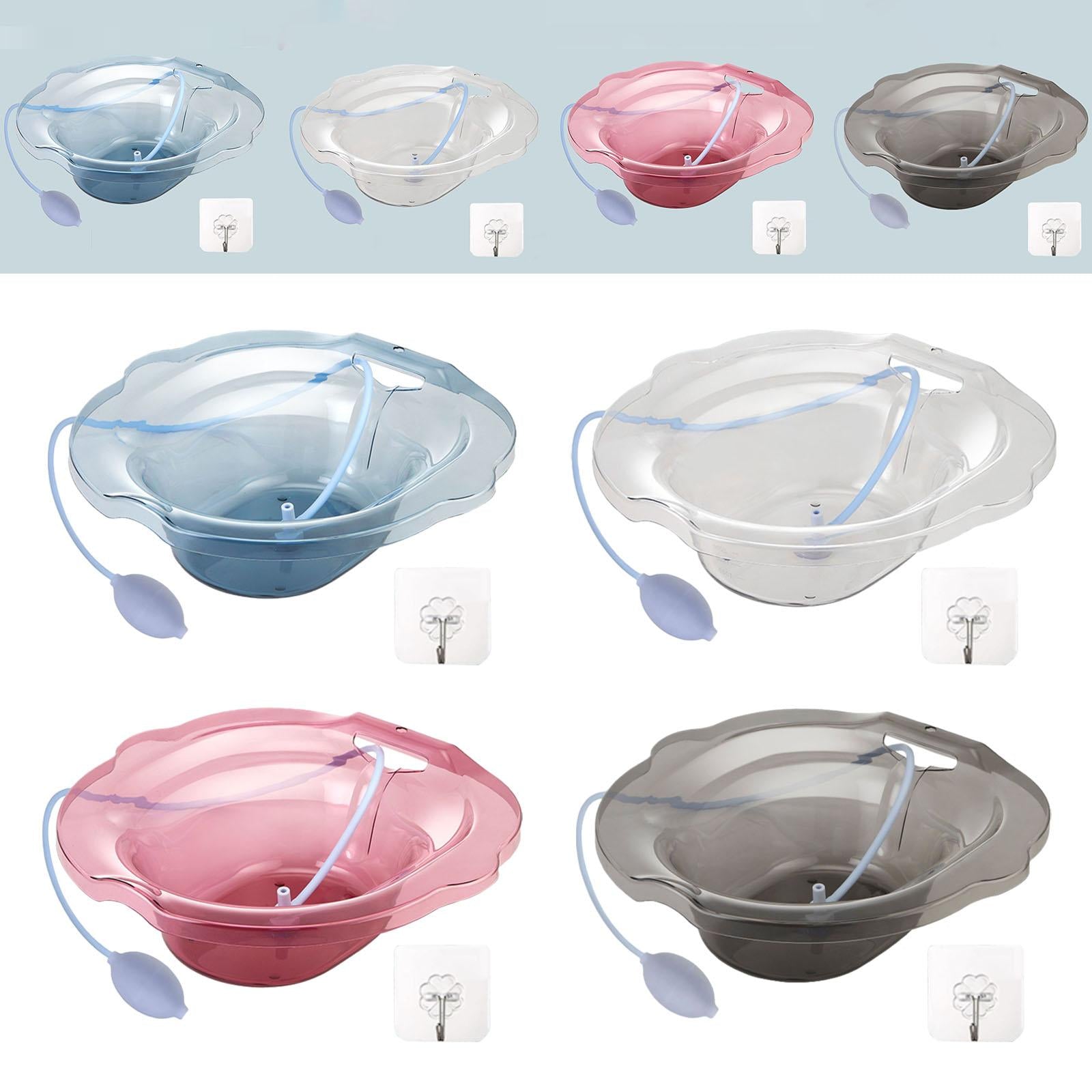Sitz Bath Toilet Bidet Install On Toilet Tub Soaking Hemorrhoids  Blue