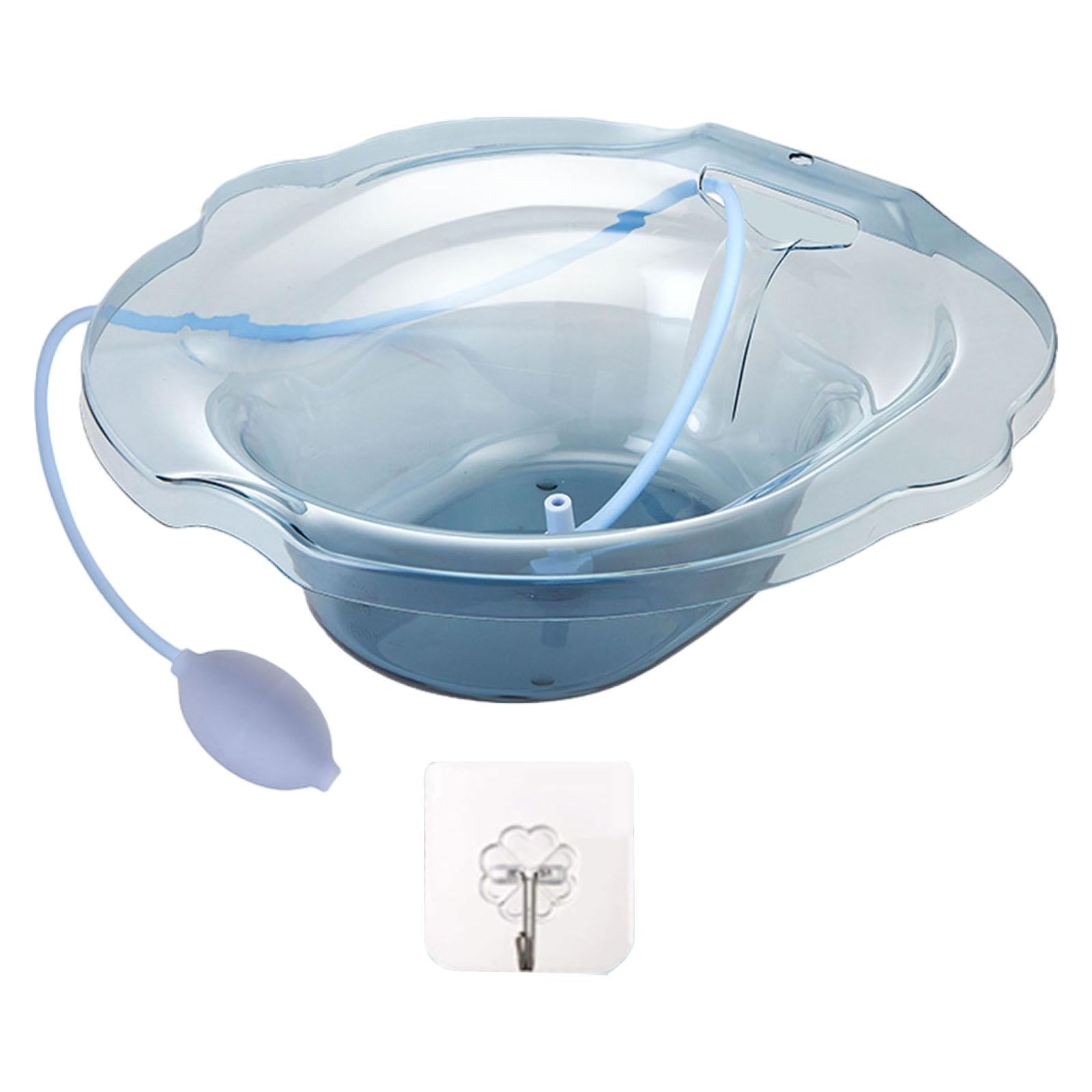 Sitz Bath Toilet Bidet Install On Toilet Tub Soaking Hemorrhoids  Blue