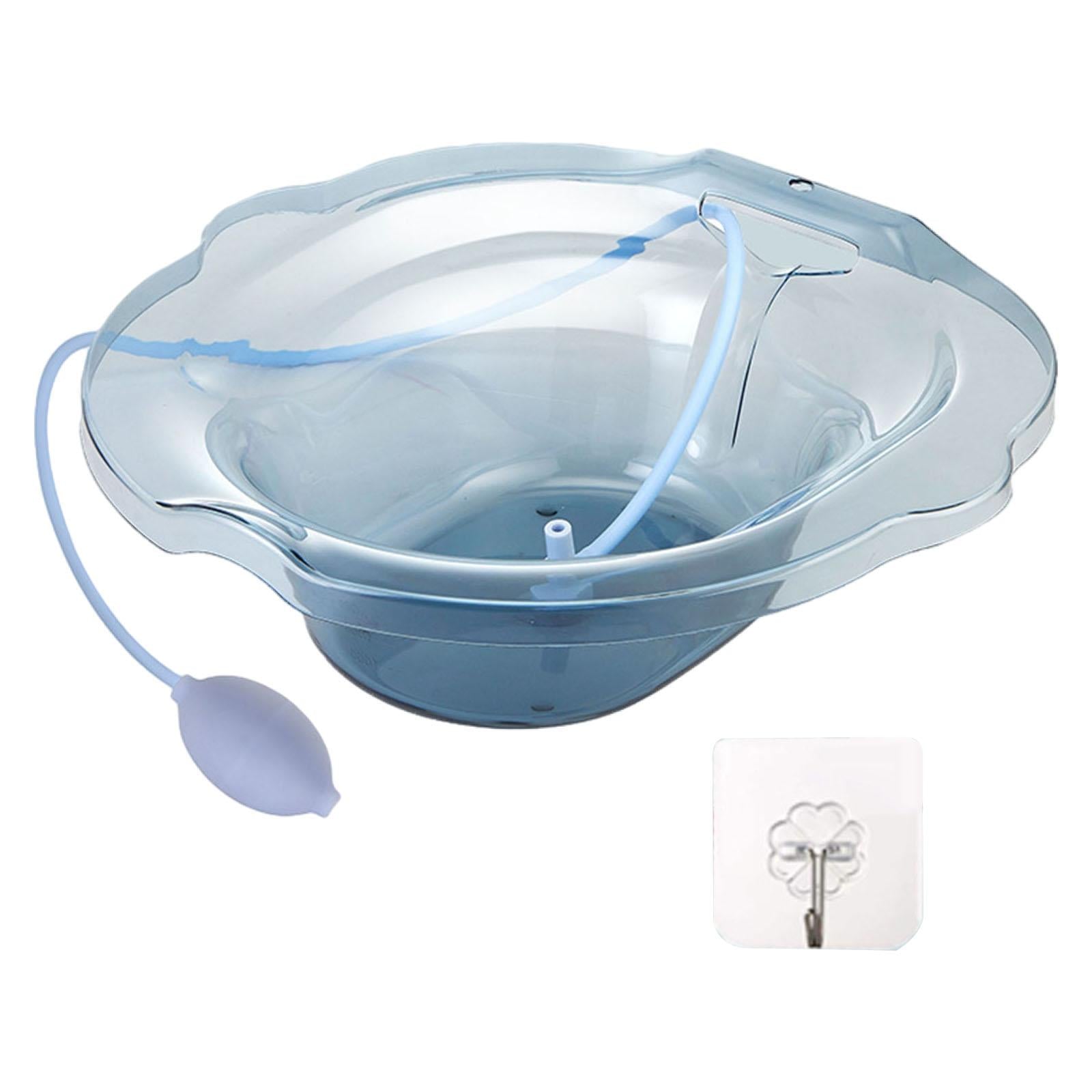 Sitz Bath Toilet Bidet Install On Toilet Tub Soaking Hemorrhoids  Blue