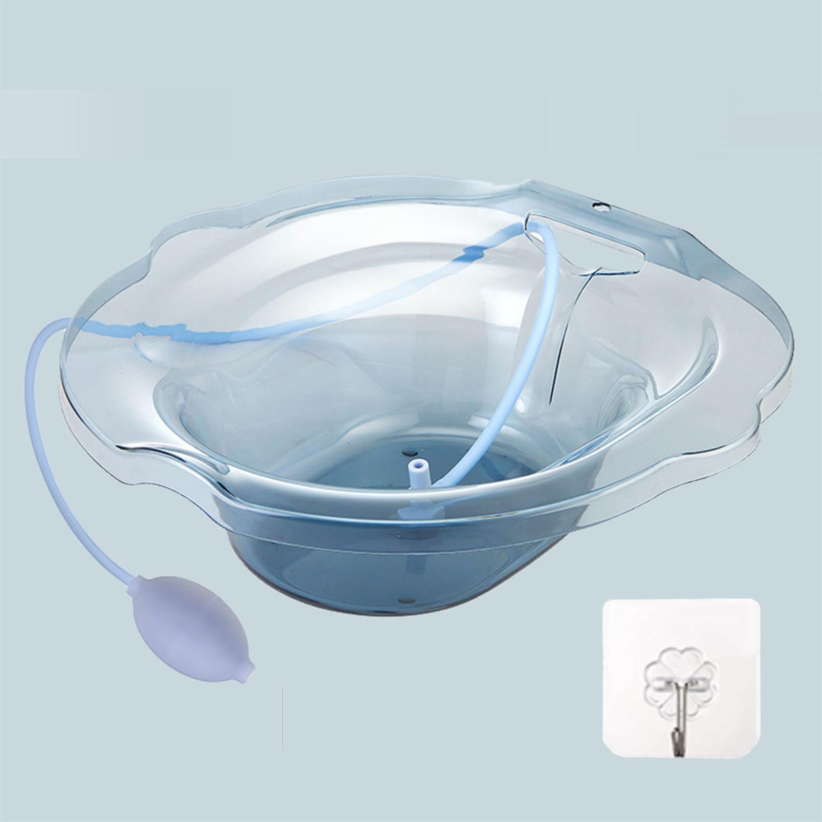 Sitz Bath Toilet Bidet Install On Toilet Tub Soaking Hemorrhoids  Blue