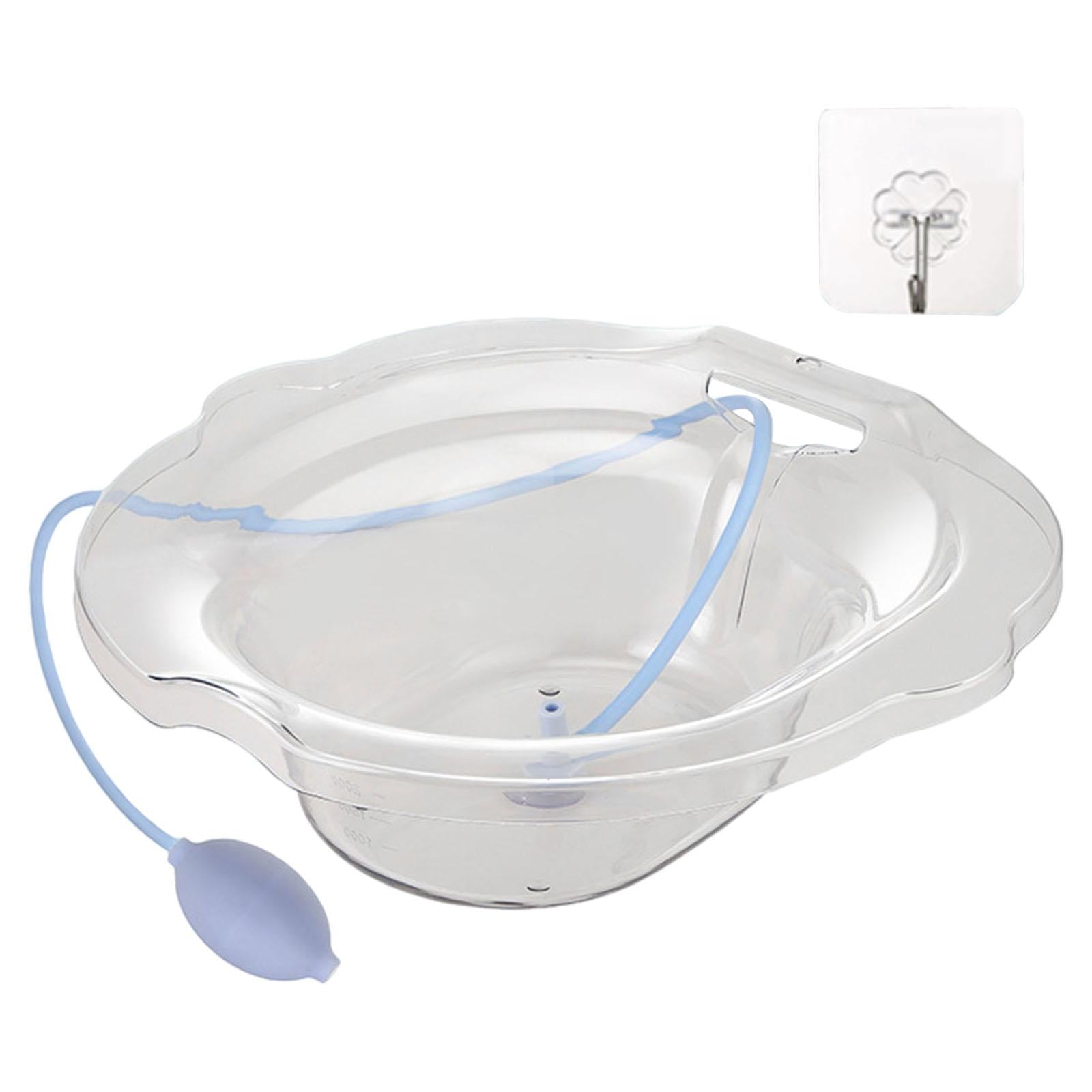 Sitz Bath Toilet Bidet Install On Toilet Tub Soaking Hemorrhoids  Clear