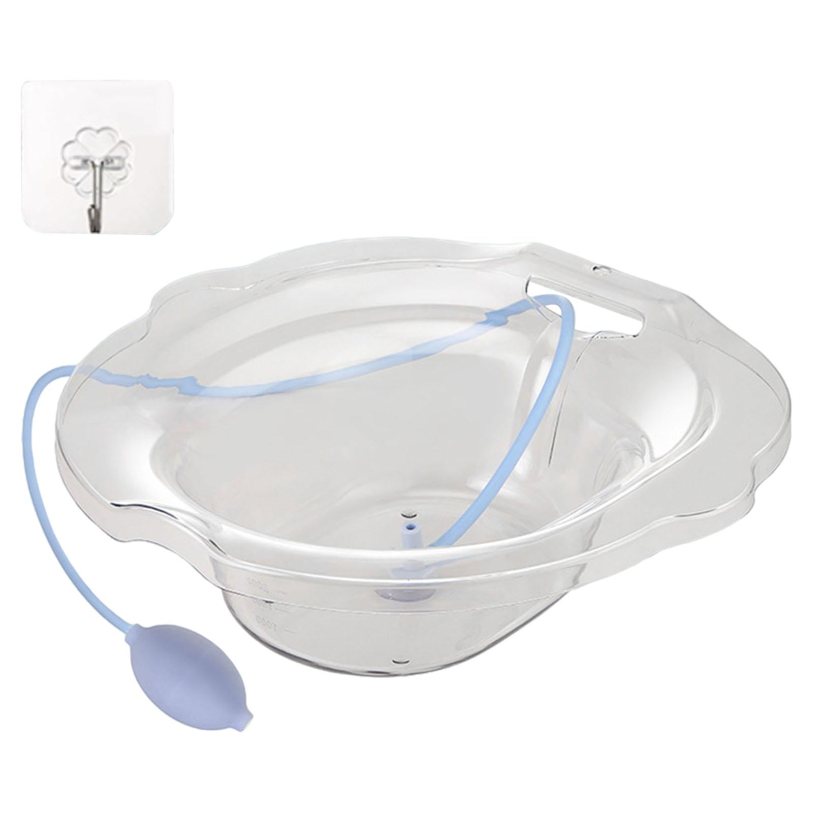 Sitz Bath Toilet Bidet Install On Toilet Tub Soaking Hemorrhoids  Clear
