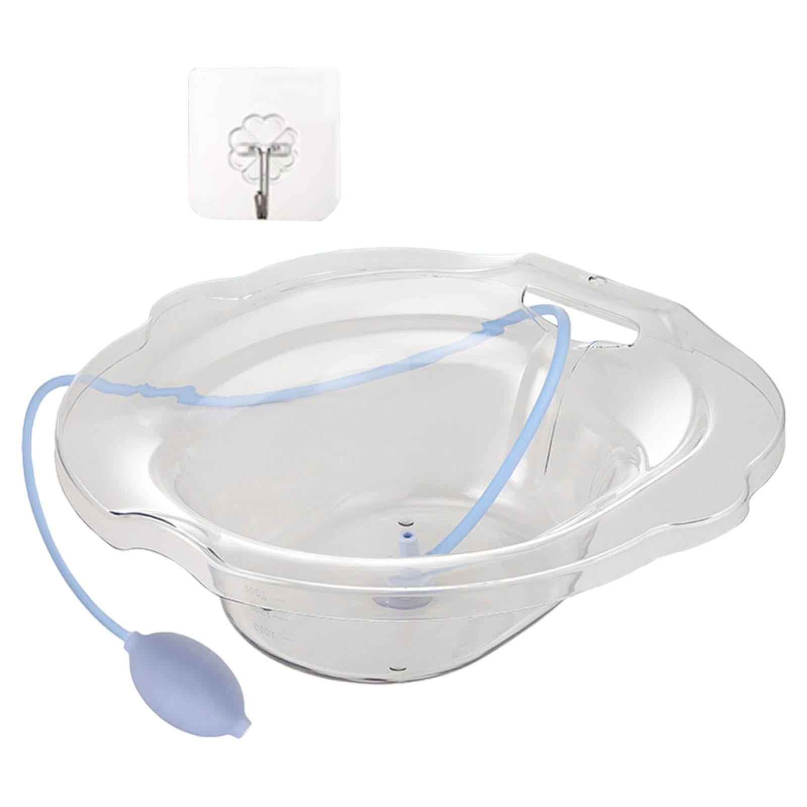 Sitz Bath Toilet Bidet Install On Toilet Tub Soaking Hemorrhoids  Clear