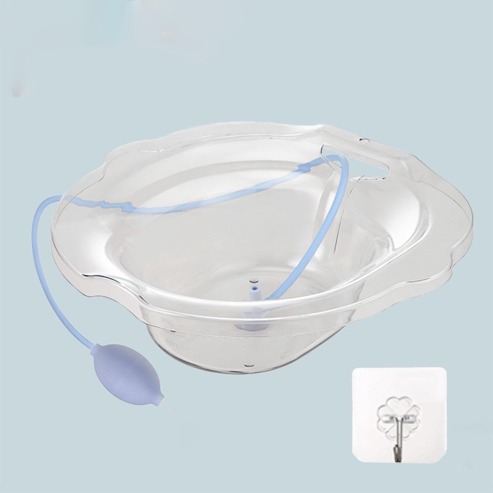 Sitz Bath Toilet Bidet Install On Toilet Tub Soaking Hemorrhoids  Clear