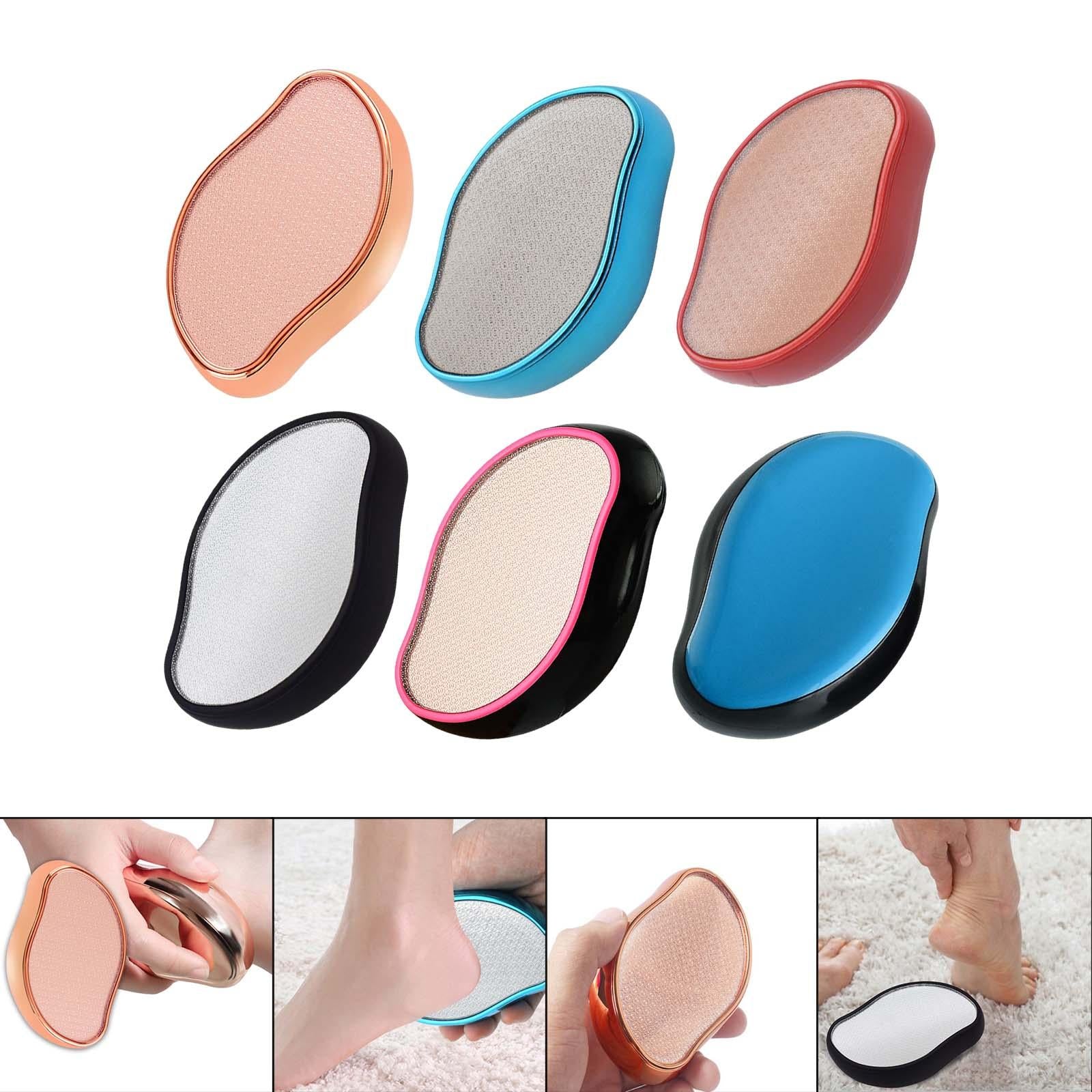 Foot File Callus Remover Foot Scraper for Home Travel Use Rose Gold