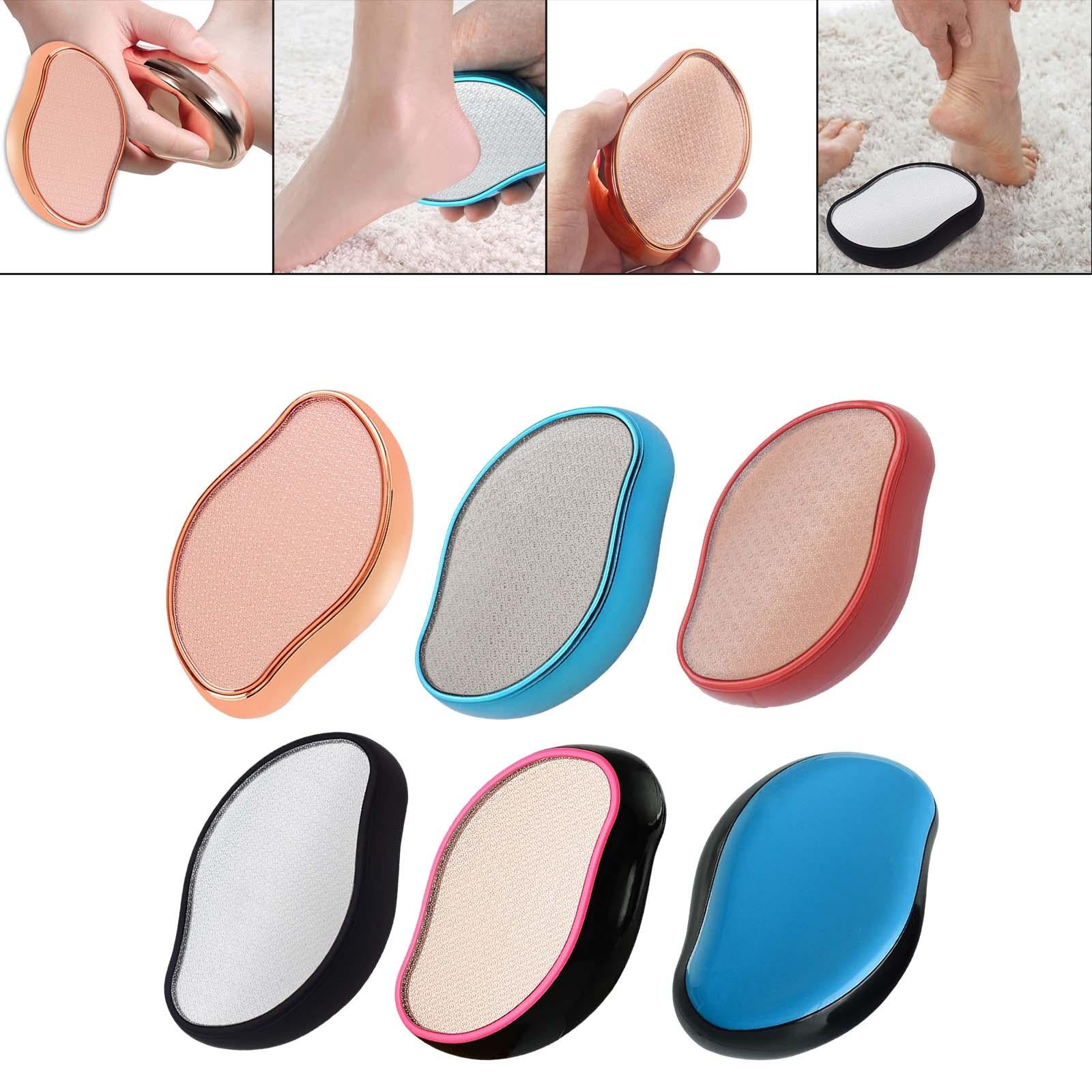Foot File Callus Remover Foot Scraper for Home Travel Use Rose Gold