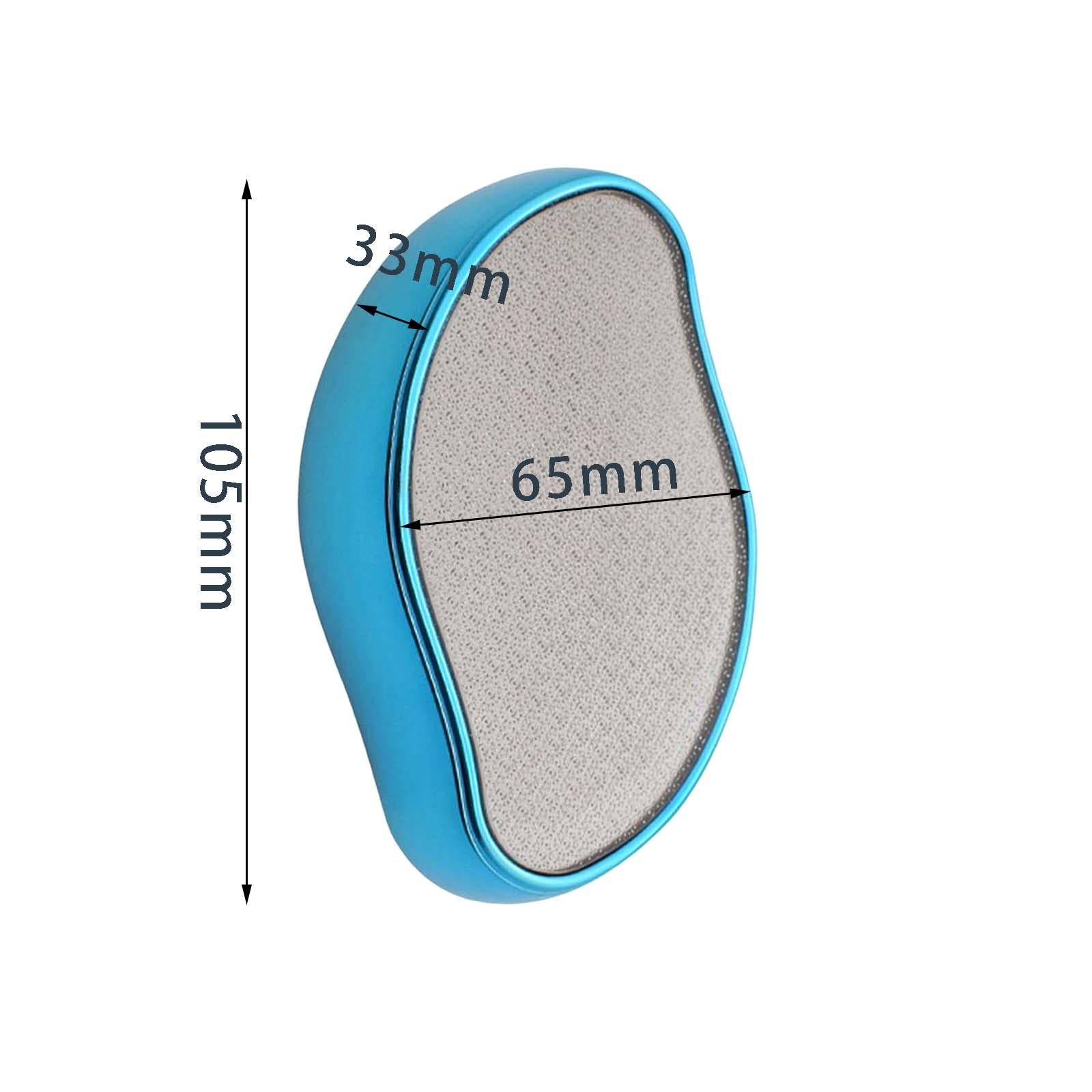 Foot File Callus Remover Foot Scraper for Home Travel Use Blue