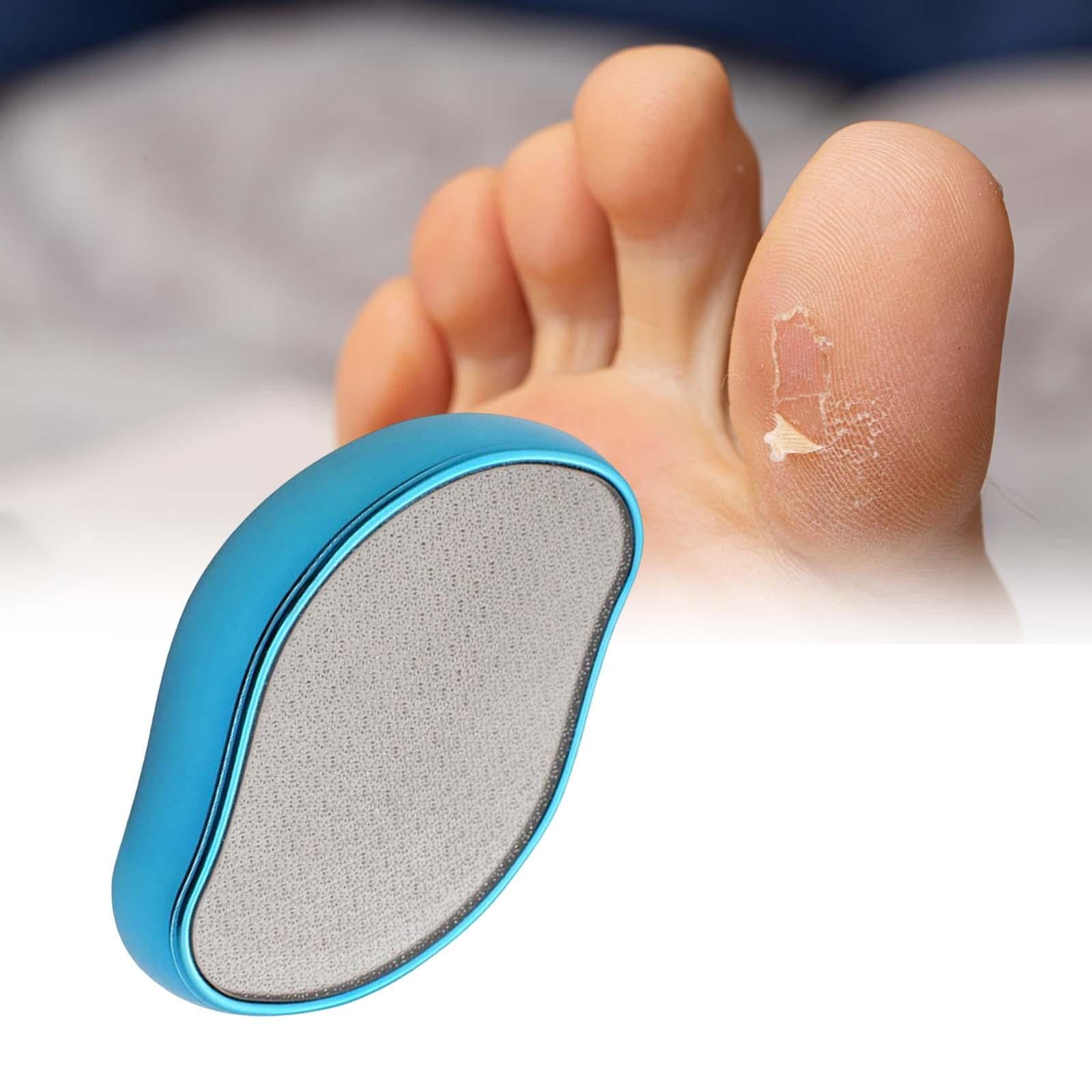 Foot File Callus Remover Foot Scraper for Home Travel Use Blue