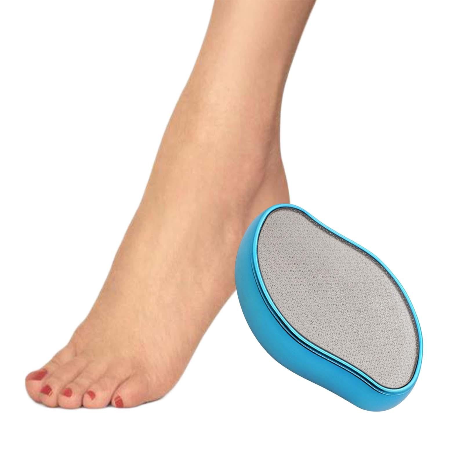 Foot File Callus Remover Foot Scraper for Home Travel Use Blue