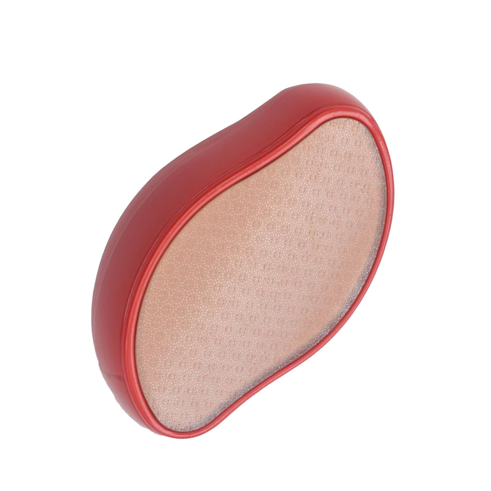Foot File Callus Remover Foot Scraper for Home Travel Use Red