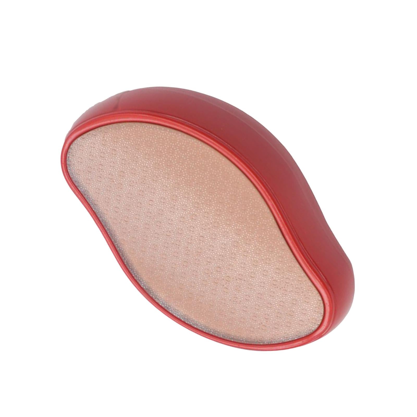 Foot File Callus Remover Foot Scraper for Home Travel Use Red