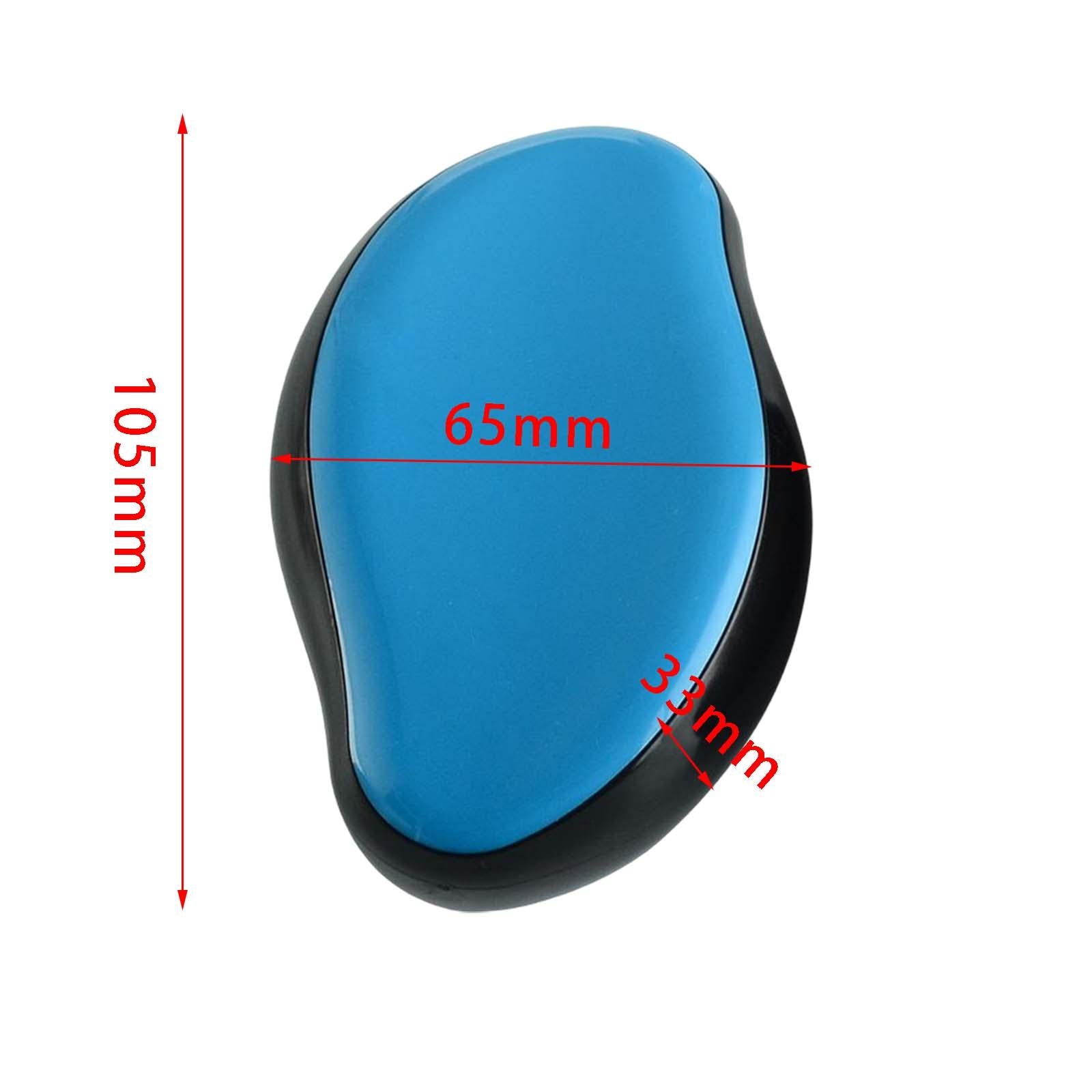 Foot File Callus Remover Foot Scraper for Home Travel Use Blue+Black