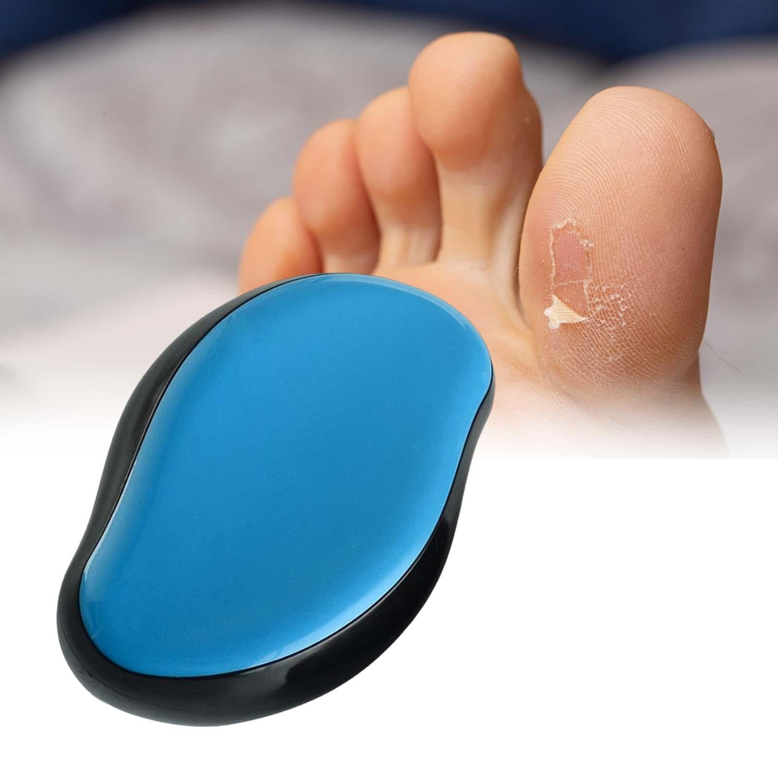 Foot File Callus Remover Foot Scraper for Home Travel Use Blue+Black