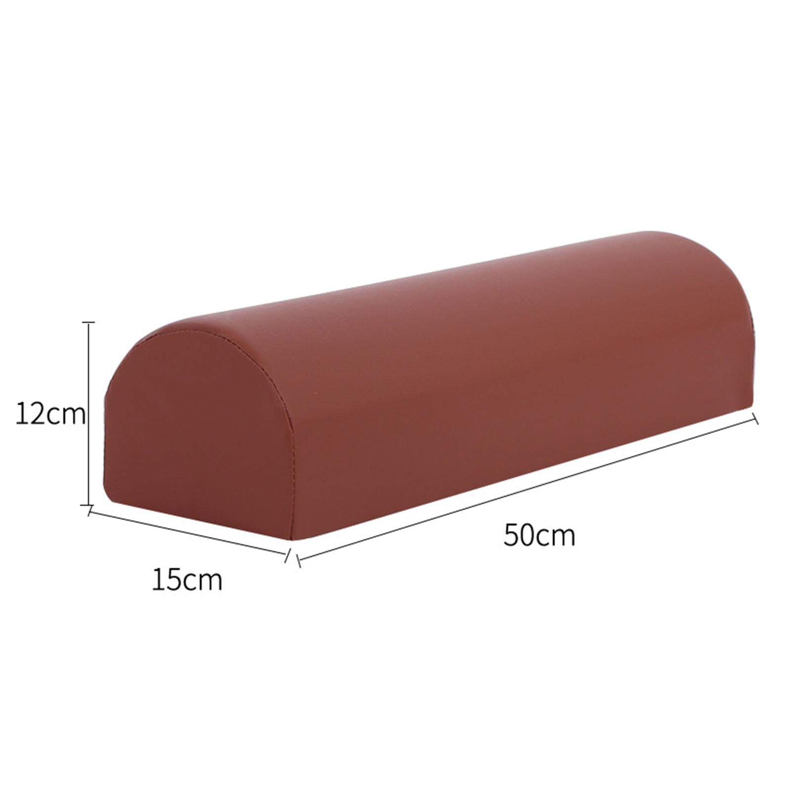 Comfort Bolster Pillow Half Moon Pillow Relieve Pain for Lumbar Knees Neck Large