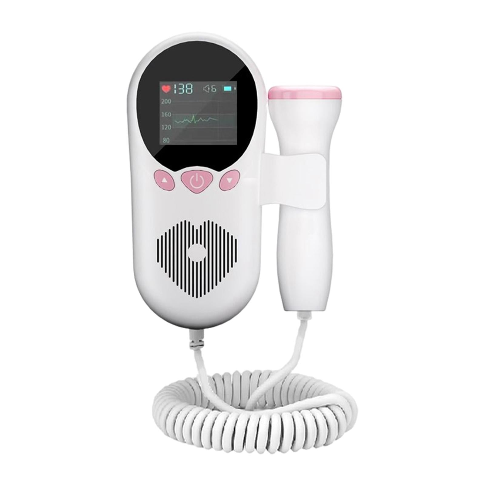 Baby Fetal Heartbeat Monitor Detector for Pregnant  Colorful Curve Display