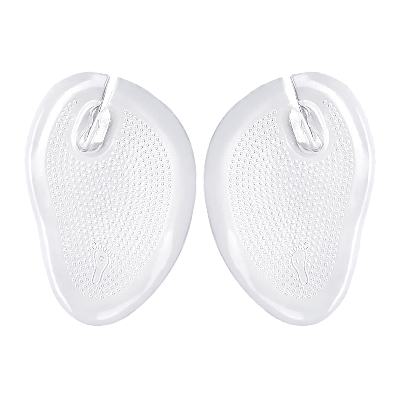2Pcs Self Adhesive Gel Forefoot Cushions Flip Flop Transparent for Sandals