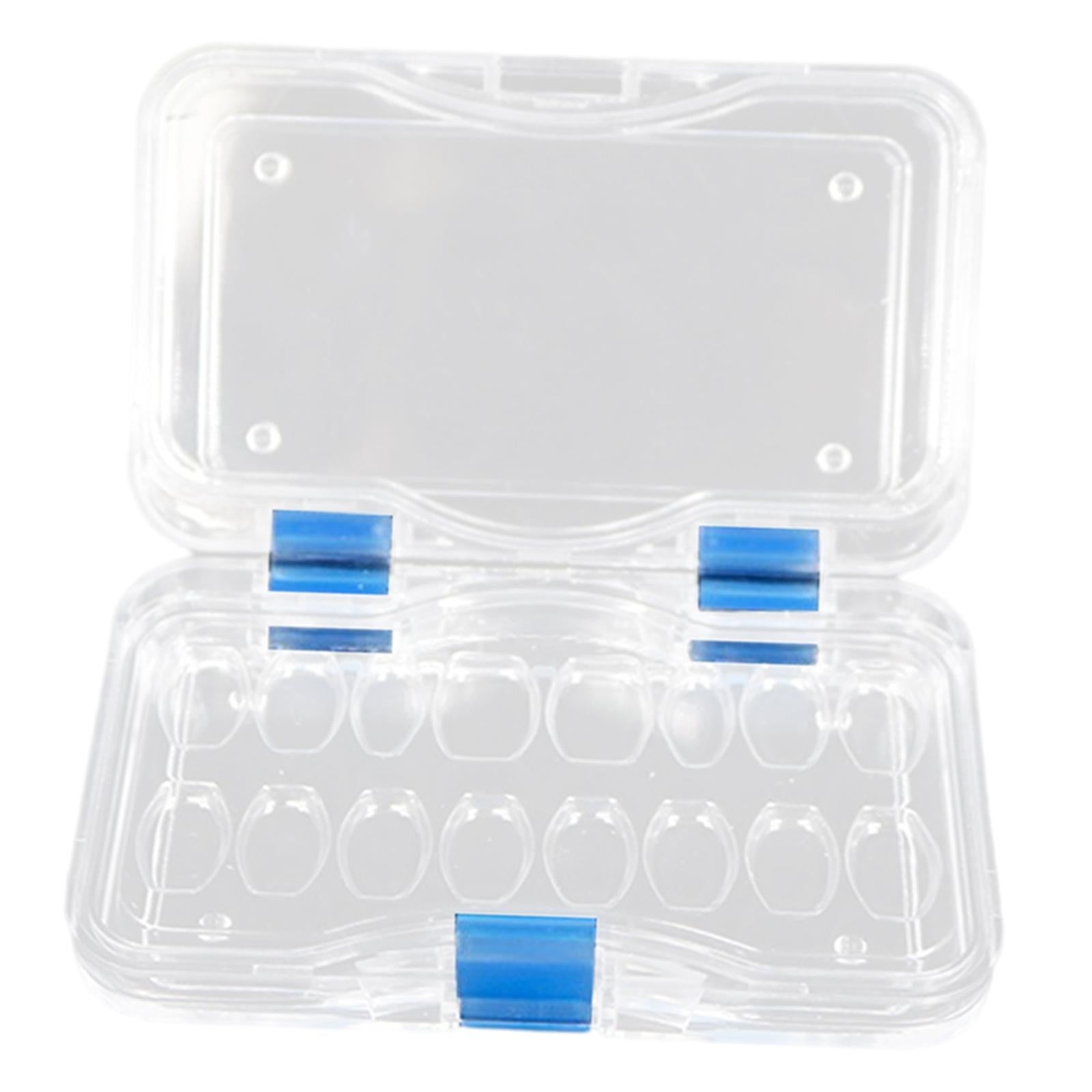 Dental Tooth Box with Film Transparent Dental Supply Portable with Hole