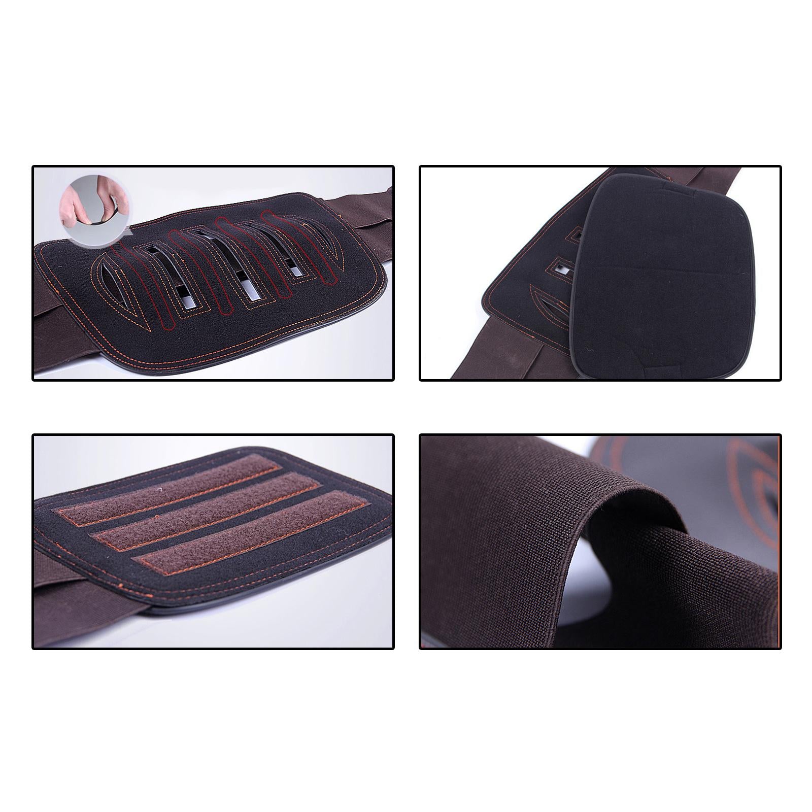 Back Support Belt Lumbar Belt Brace Waist Protector for Scoliosis Women Men L