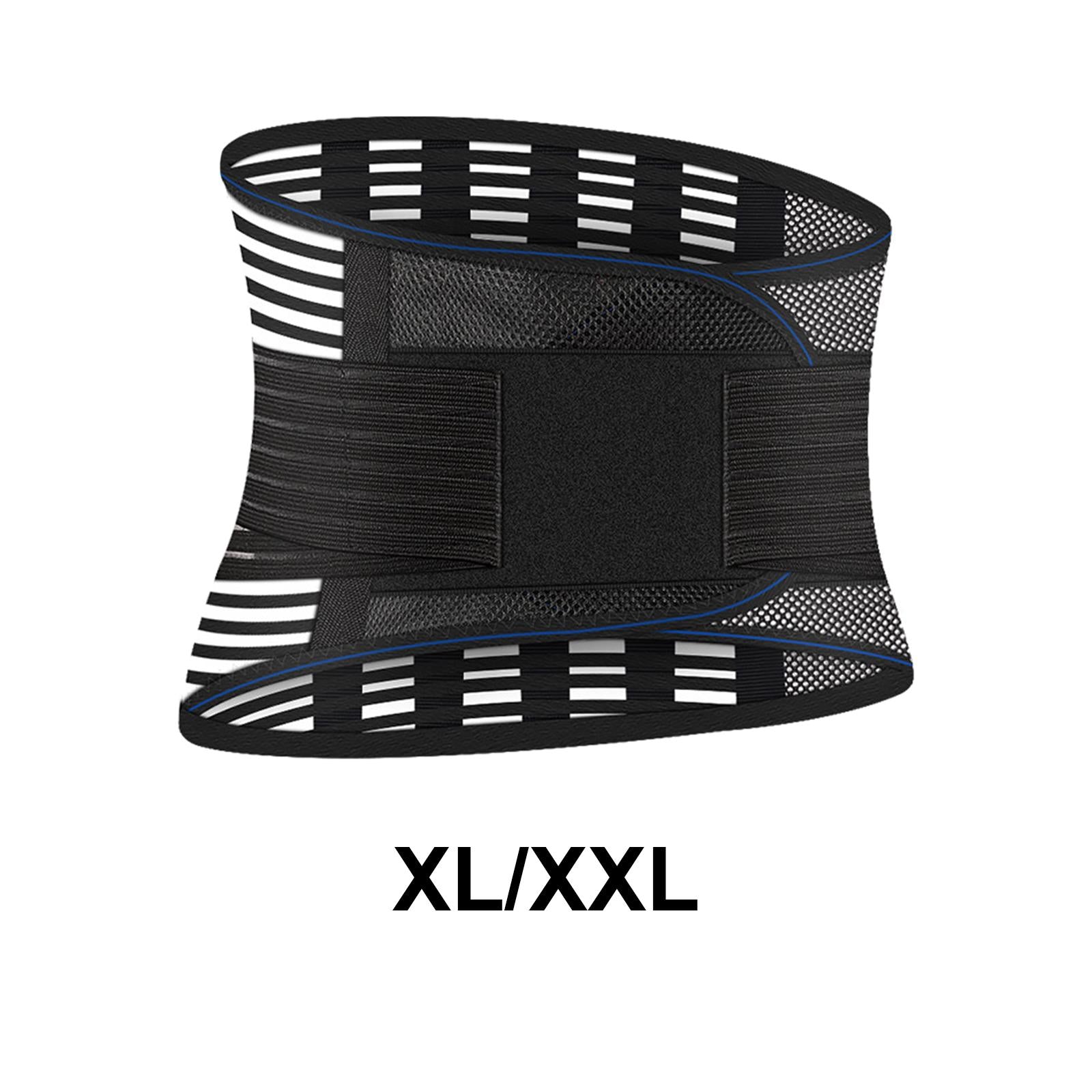 Back Support Belt Lumbar Support Adjustable for Scoliosis Men and Ladies XL