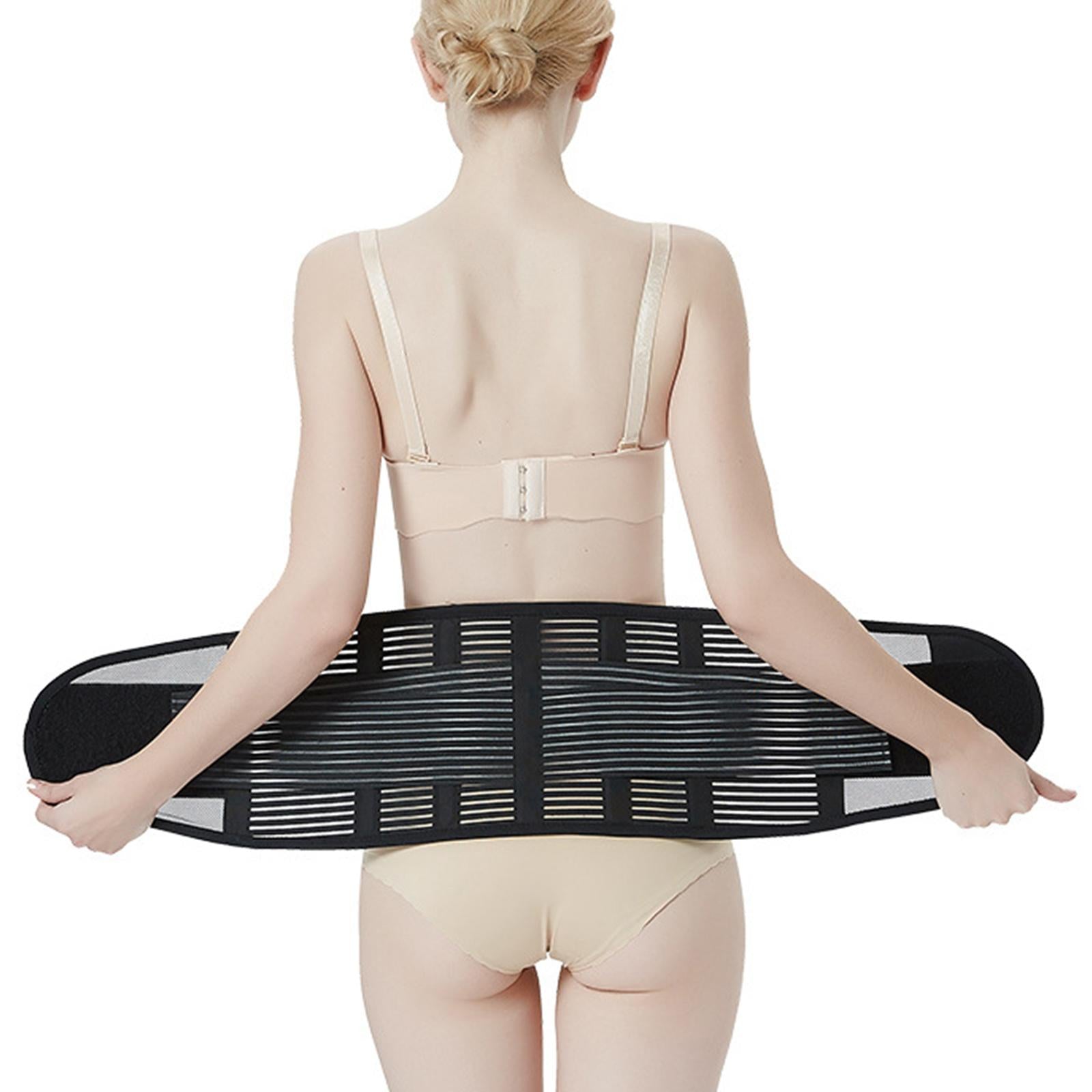 Back Support Belt Lumbar Support Adjustable for Scoliosis Men and Ladies XXL