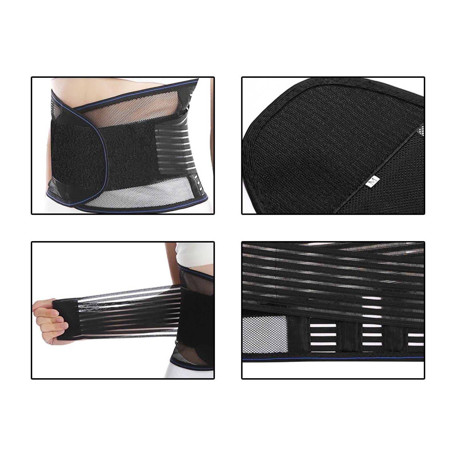 Back Support Belt Lumbar Support Adjustable for Scoliosis Men and Ladies XXL