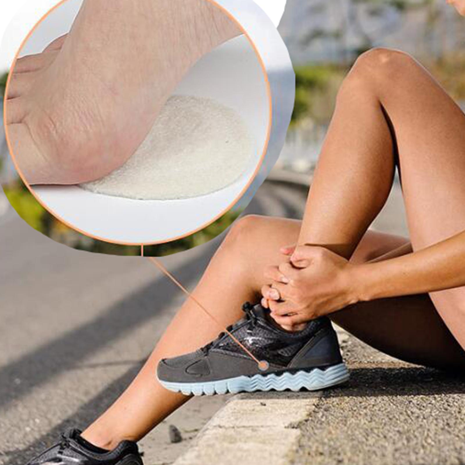 2Pcs Soft Metatarsal Felt Pads 1/4 Thick Sole Support Reduce Pressure White"
