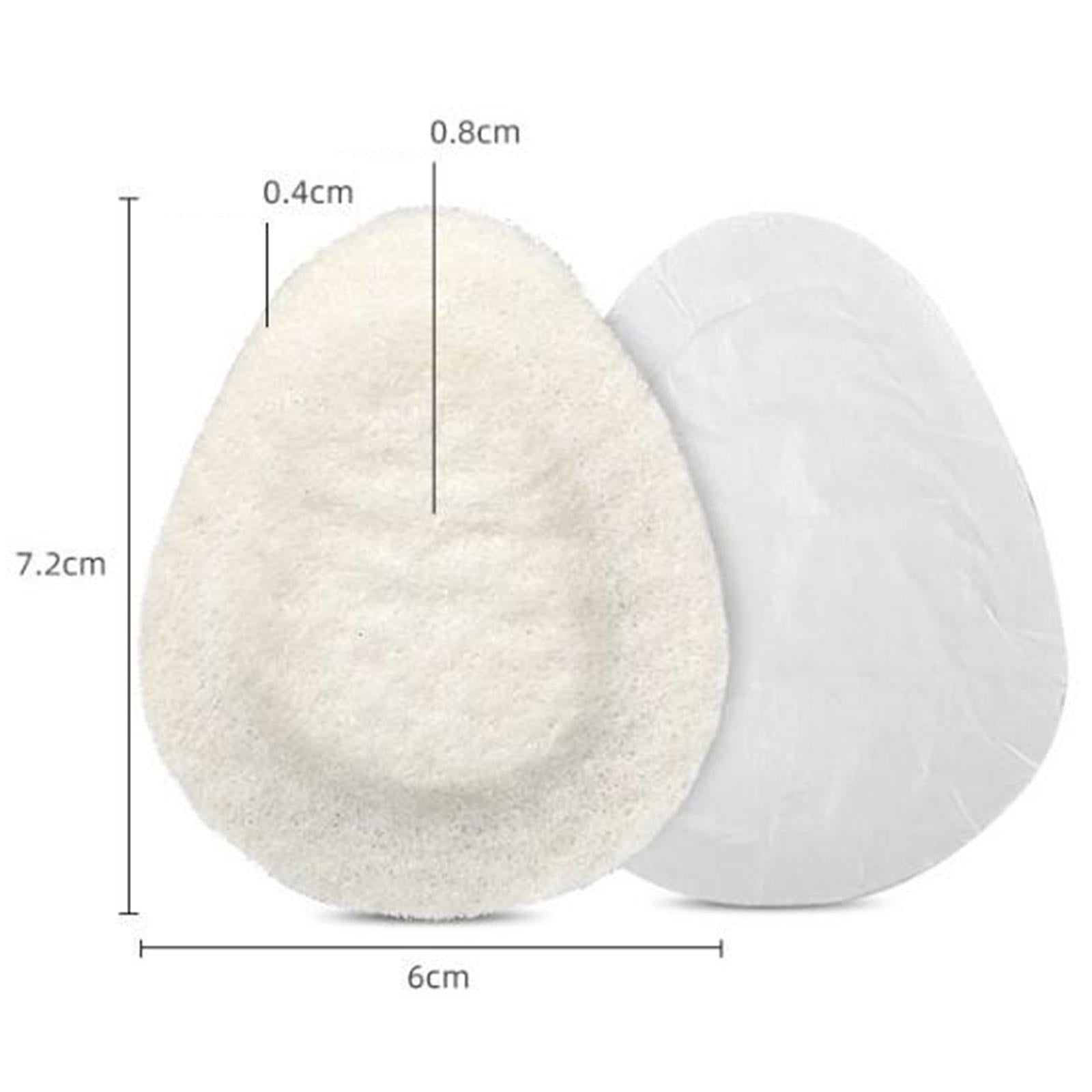2Pcs Soft Metatarsal Felt Pads 1/4 Thick Sole Support Reduce Pressure White"