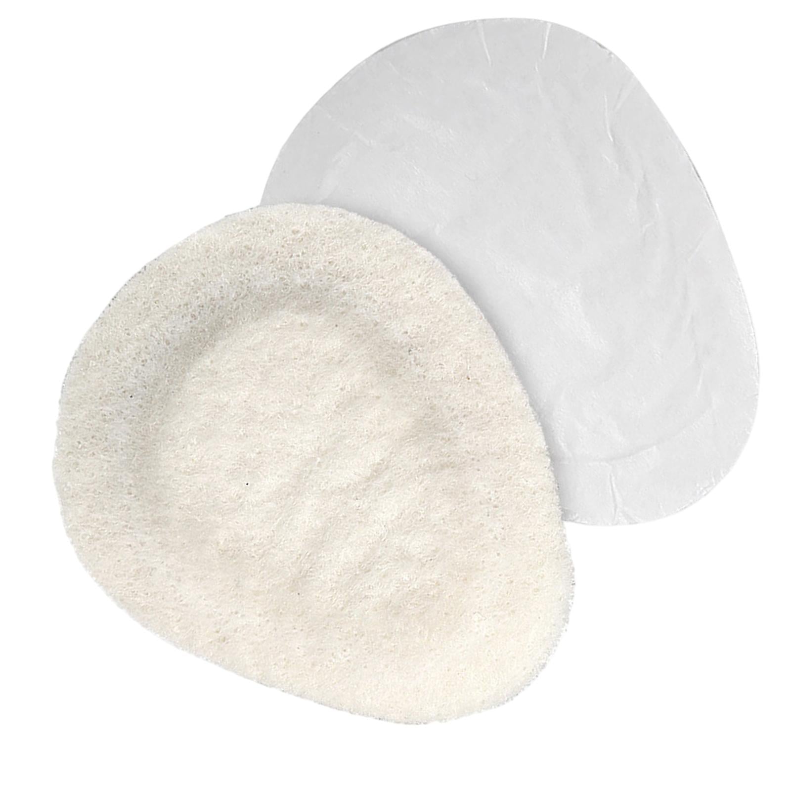 2Pcs Soft Metatarsal Felt Pads 1/4 Thick Sole Support Reduce Pressure White"