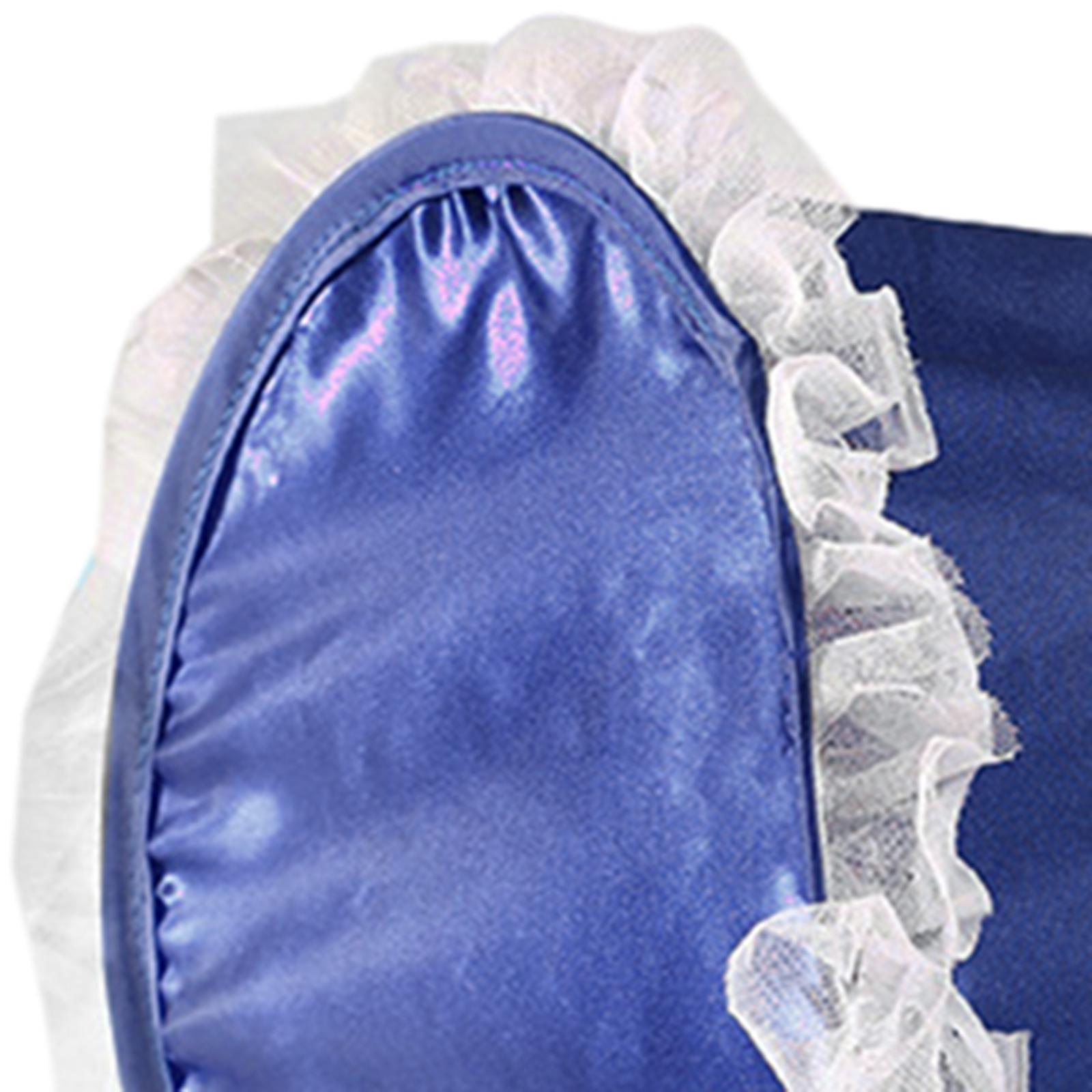 Sleep Eye Mask Breathable All Surround Light Blocking Mask Travel Blue