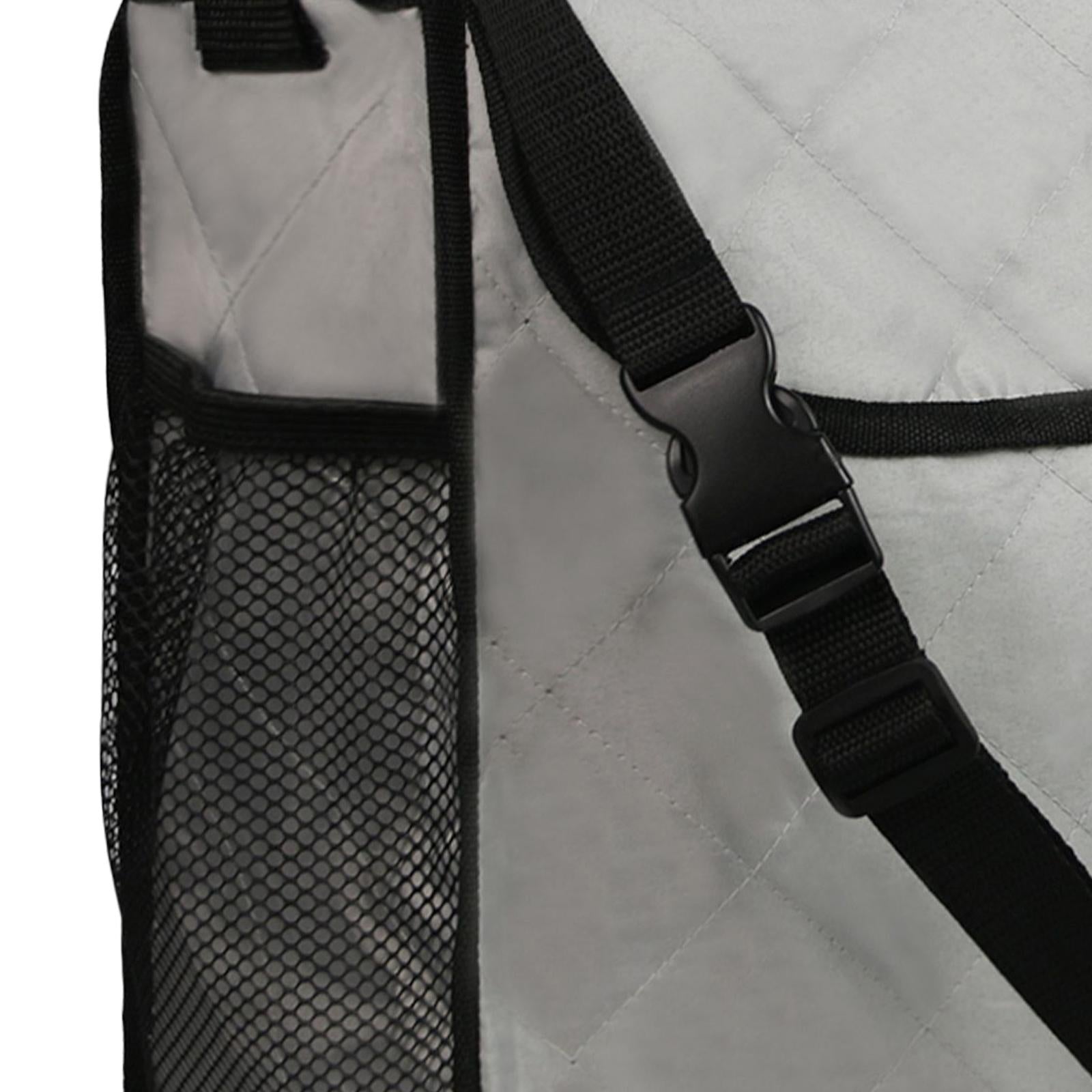 Wheelchair Bag Storage Pouch Tote for Travel Rollator Seniors Grey