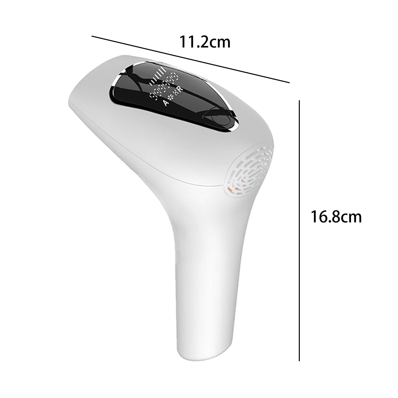 Permanent Painless Hair Removal Epilator Easy to Use for Leg Women Men White