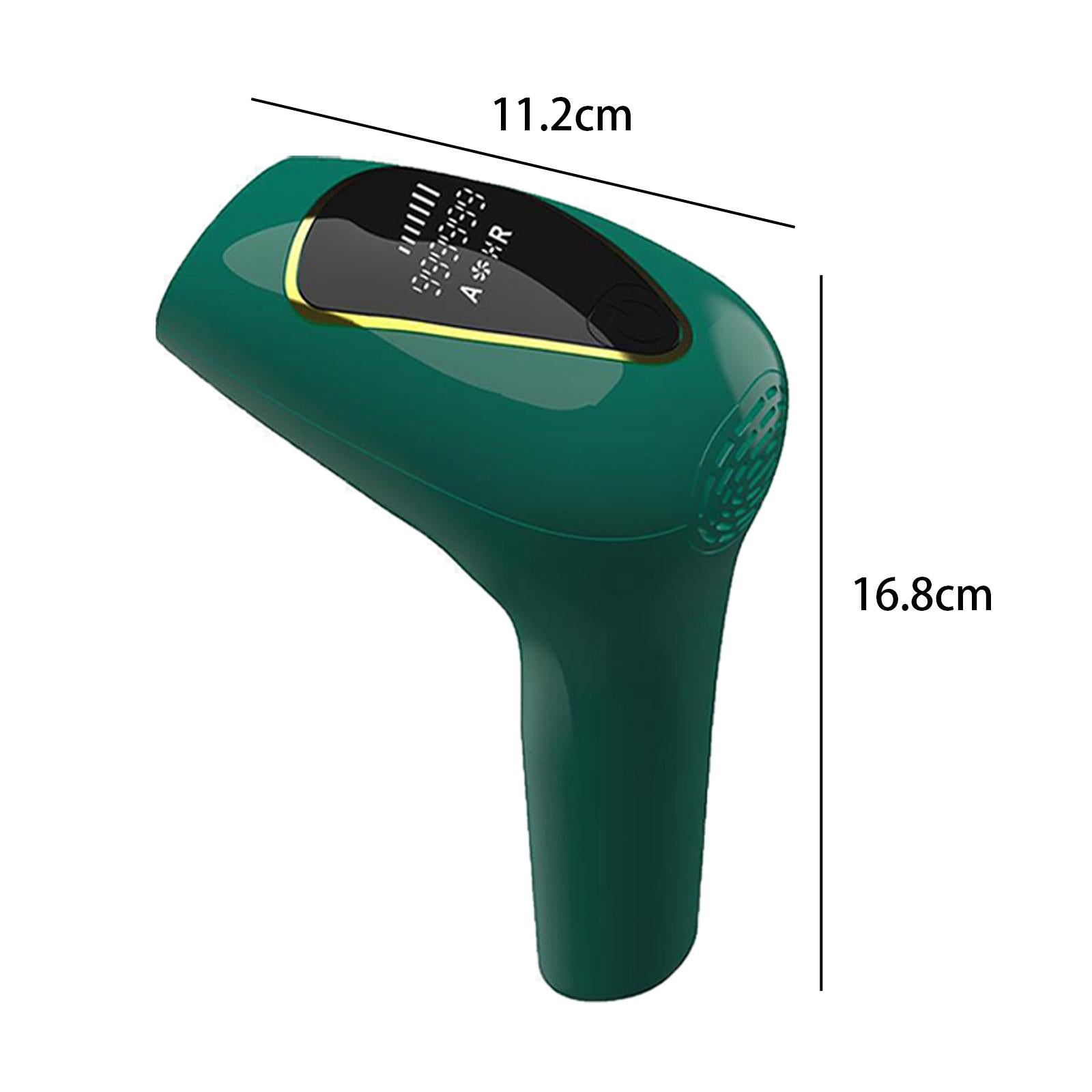 Permanent Painless Hair Removal Epilator Easy to Use for Leg Women Men Green