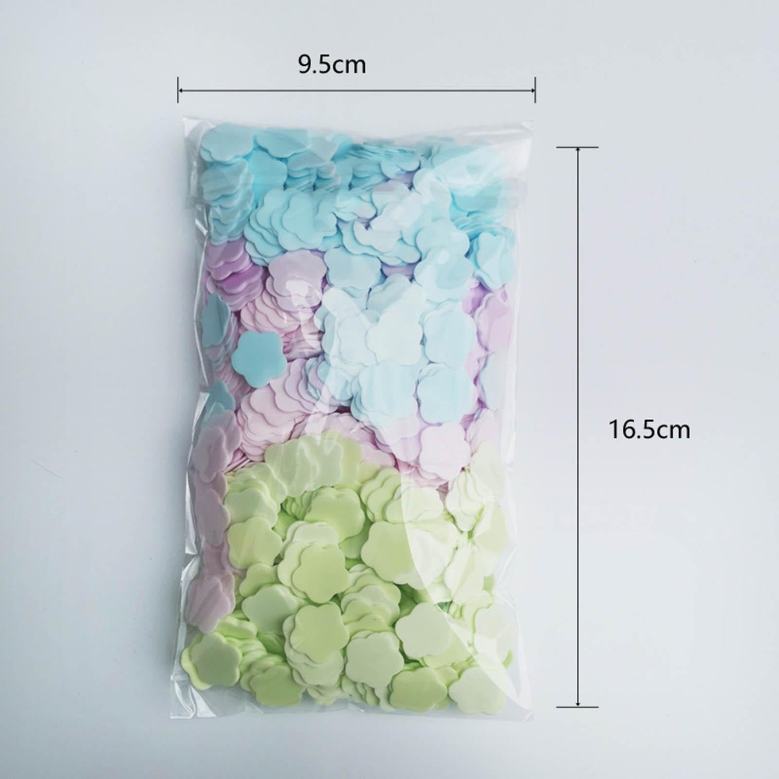 1000x Mini Soap Paper Hand Washing Fast Foaming for Travel Travel Hiking Mixed Pack