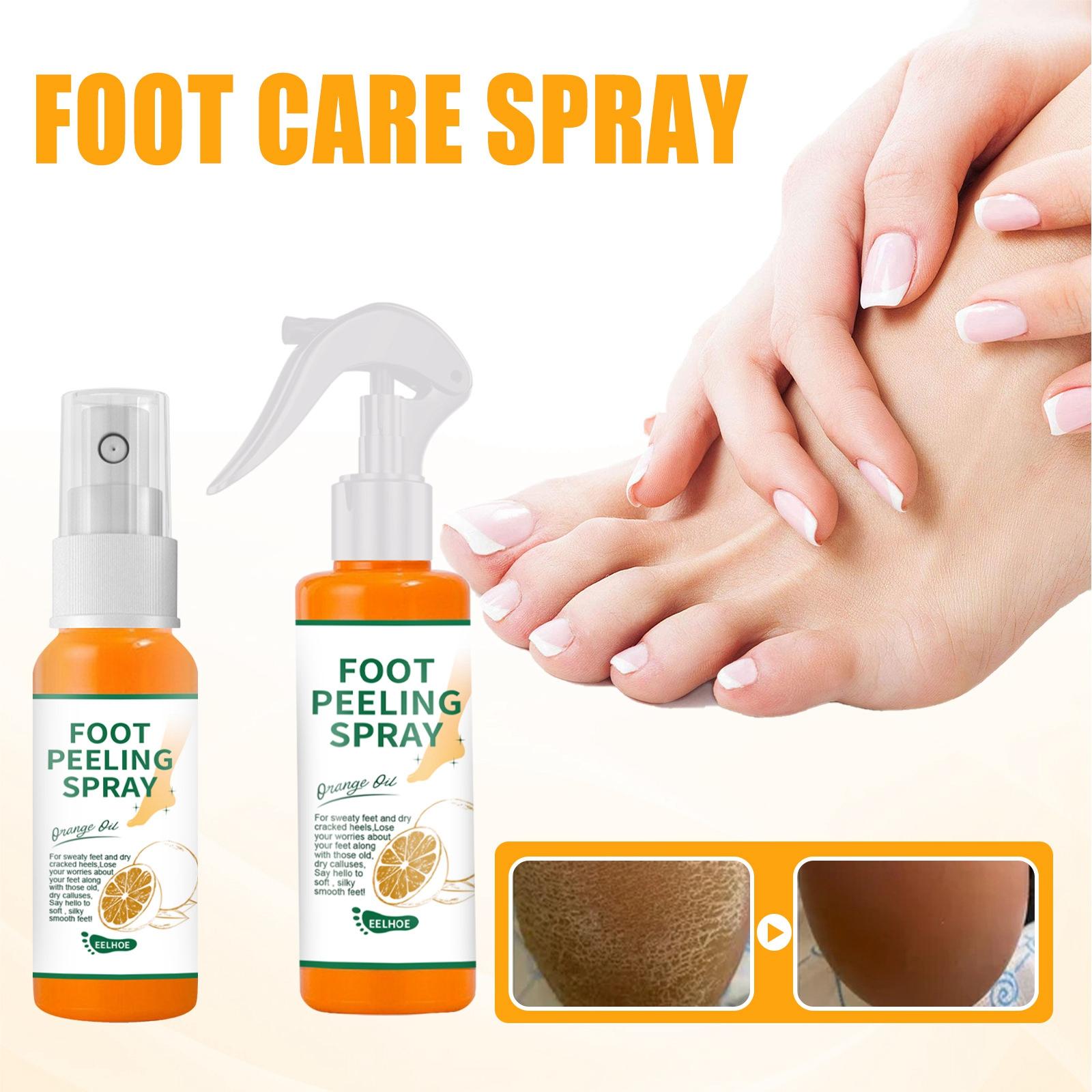Foot Peeling Spray Hydrating Body Care Moisturzing for Feet Dead Skin  100ml